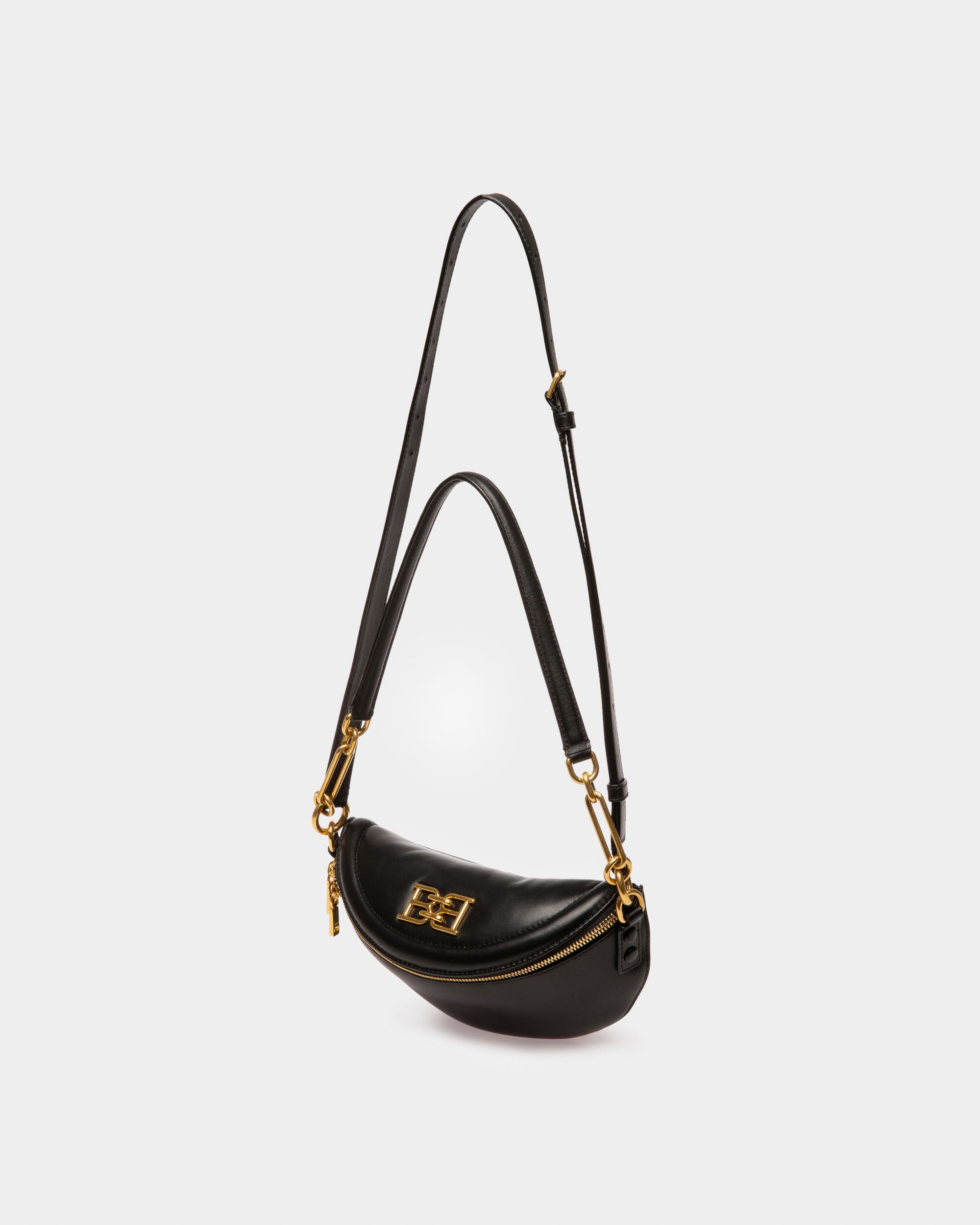 Breen Mini-Sac En Cuir Noir - Femme - Bally - 06