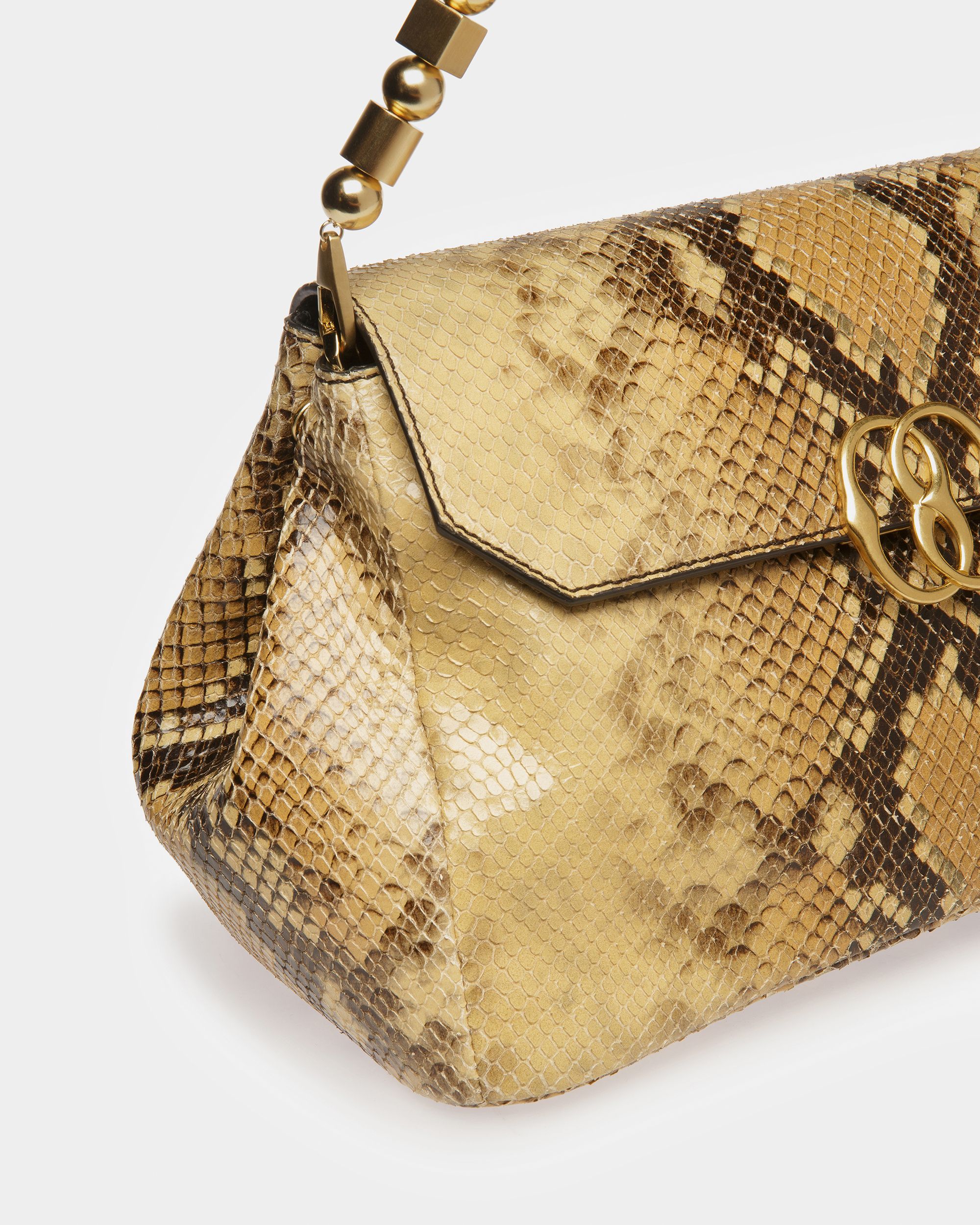 Emblem Schultertasche Mit Python-Print - Damen - Bally - 06