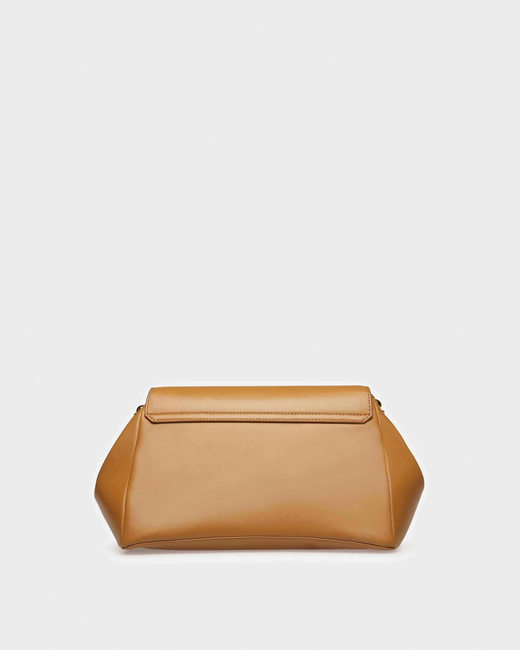 Emblem Schultertasche Aus Glattem Leder - Damen - Bally - 04