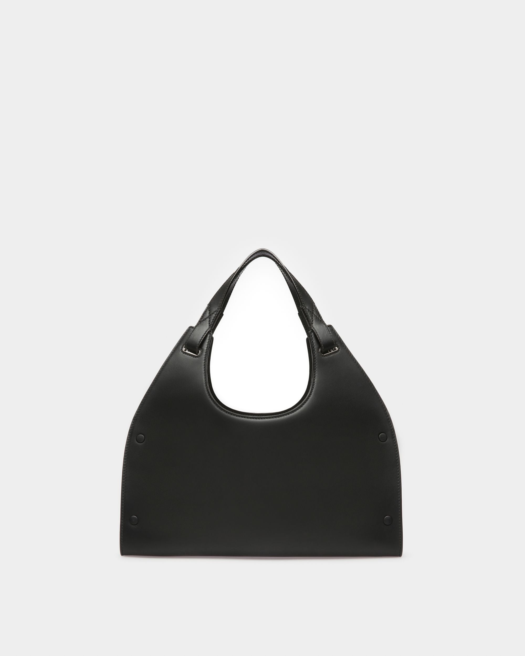 Ahres Sac Porté Épaule En Cuir Noir - Femme - Bally - 03