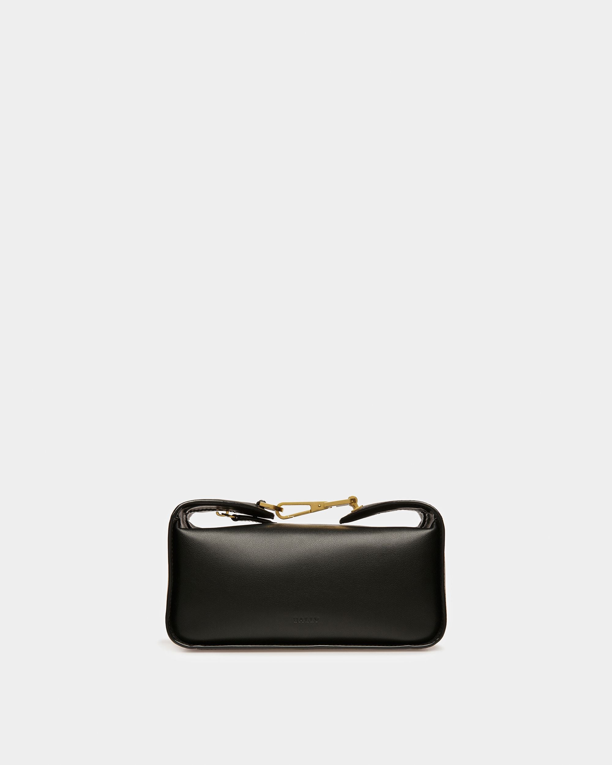 B-Hook Sac Porté Épaule En Cuir Noir - Femme - Bally - 01