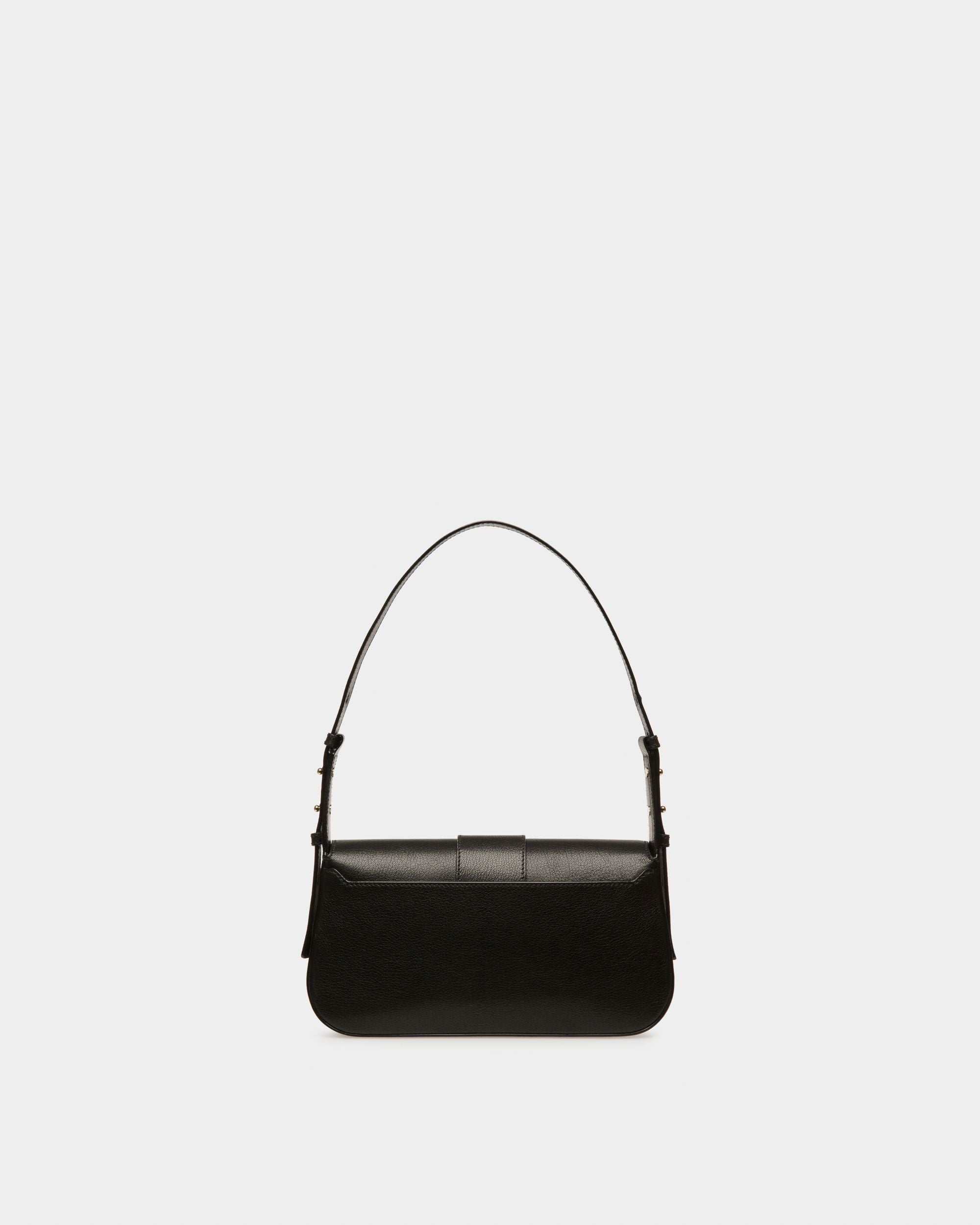 Jadha Leder-Schultertasche In Schwarz - Damen - Bally - 03