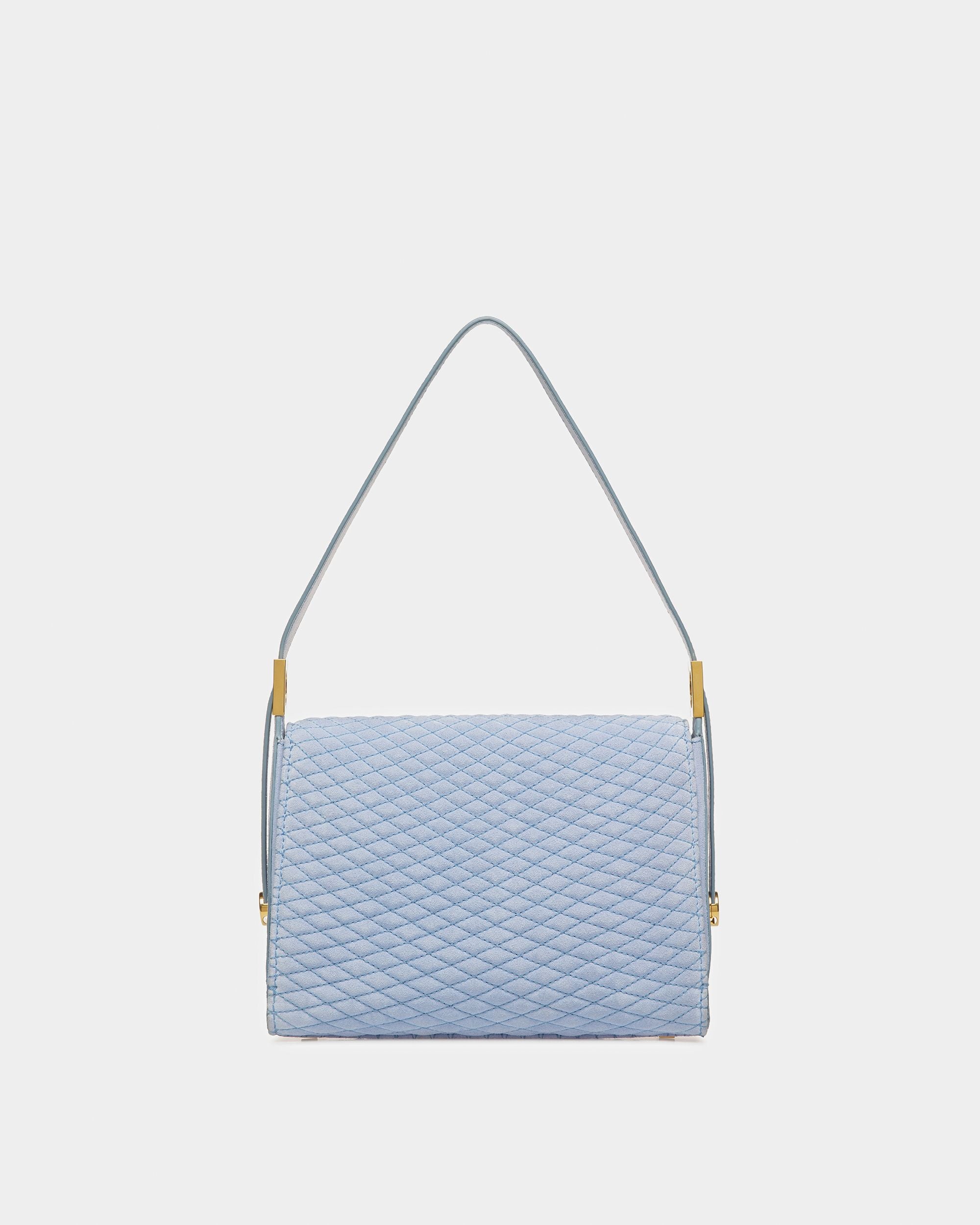 Emblem Henkeltasche Aus Gestepptem Veloursleder - Damen - Bally - 03