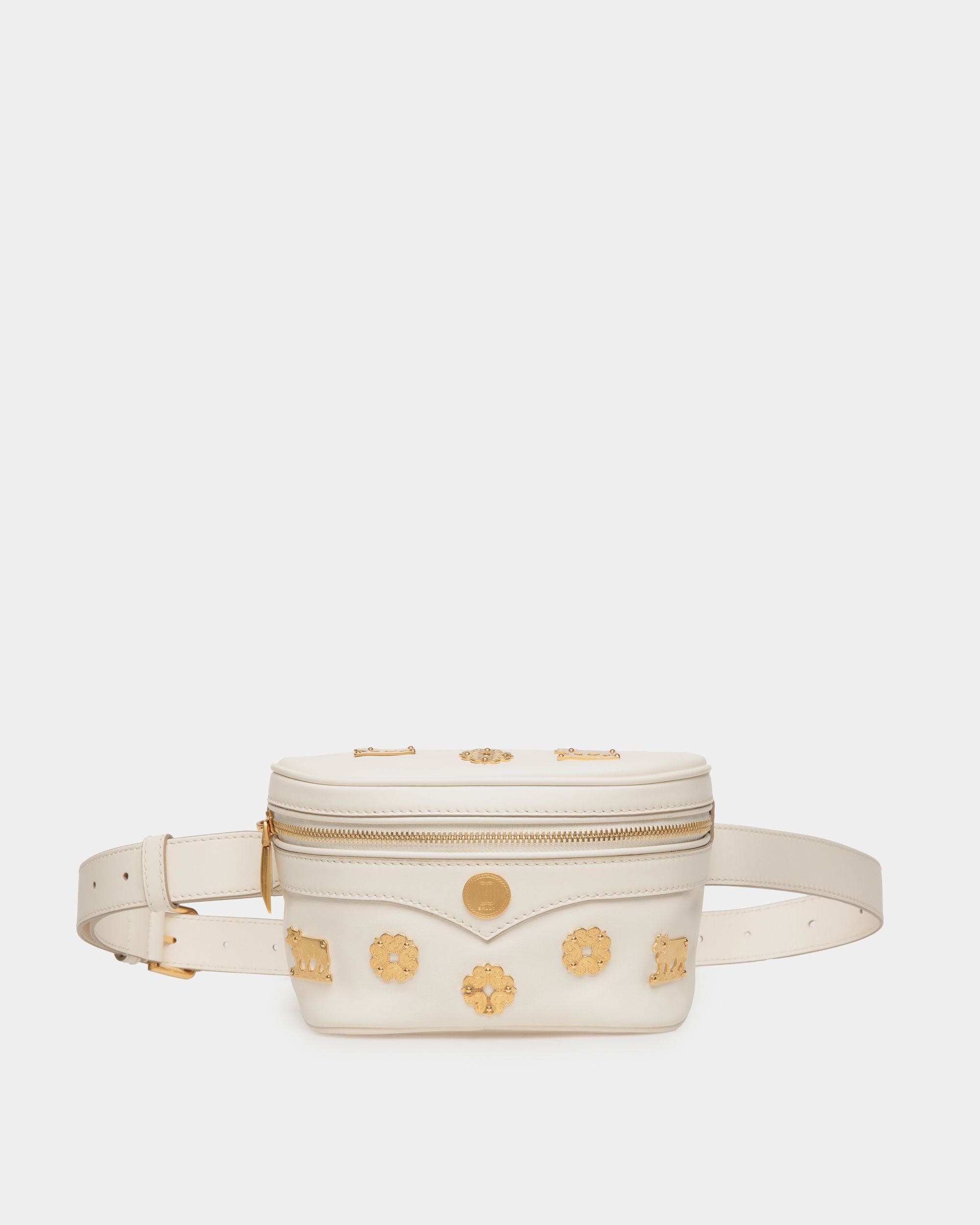 Sac Banane Mountain En Cuir Blanc - Femme - Bally - 01