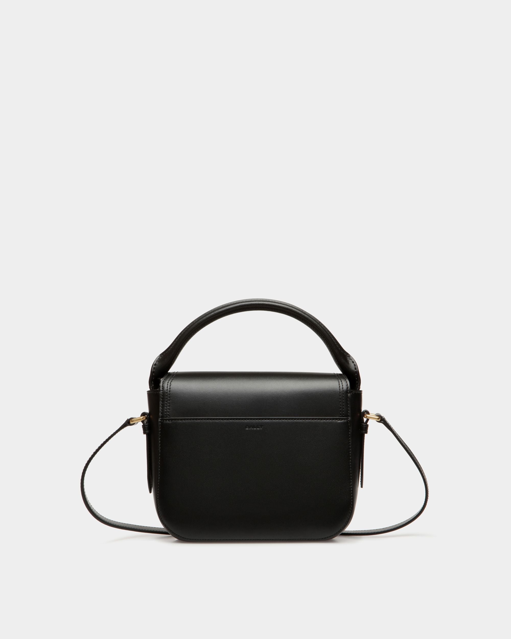 Beckett Minitasche Aus Schwarzem Leder Mit Nieten - Damen - Bally - 03