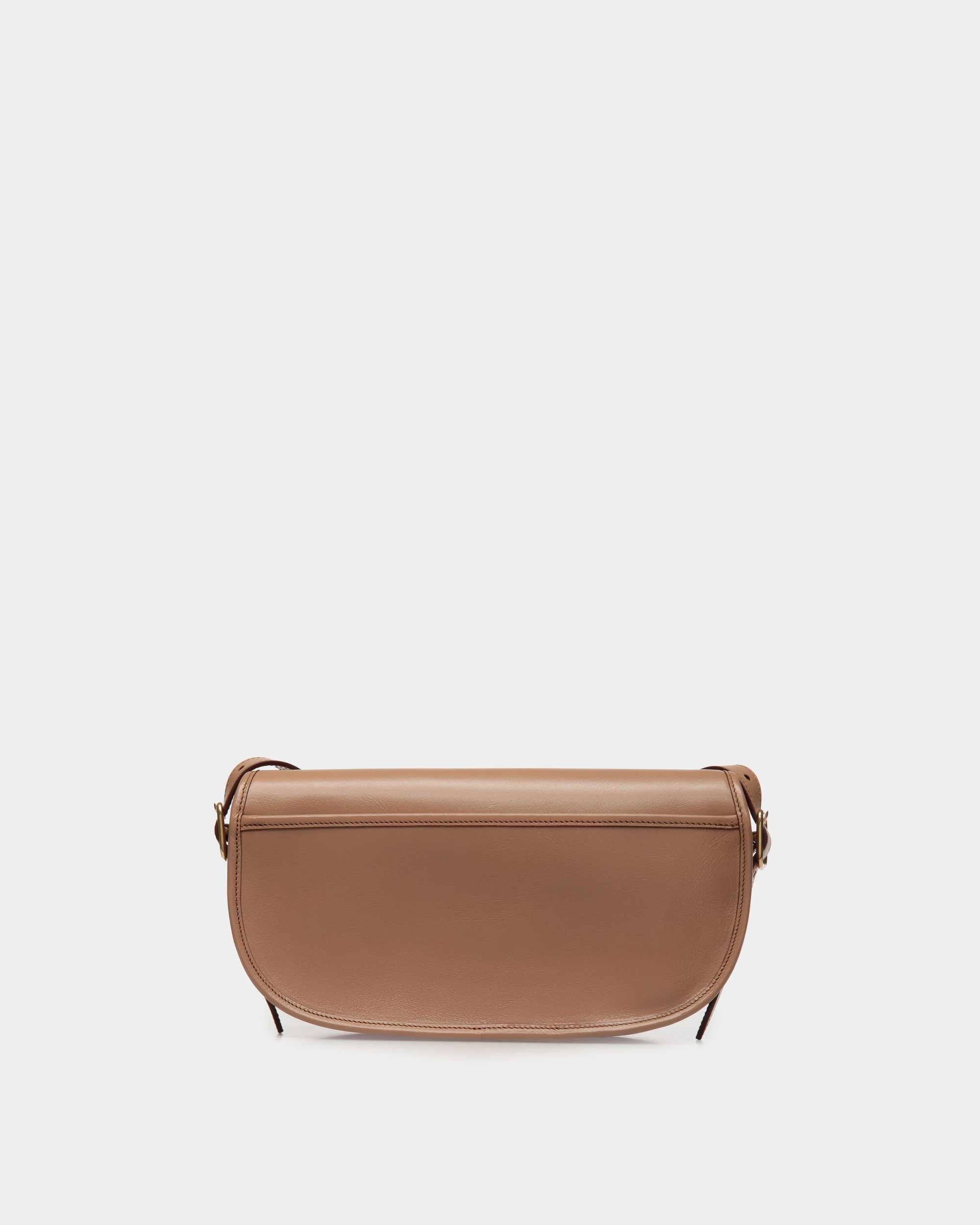 Bolos Bandolera Beckett De Piel Praline Beige - Mujer - Bally - 03