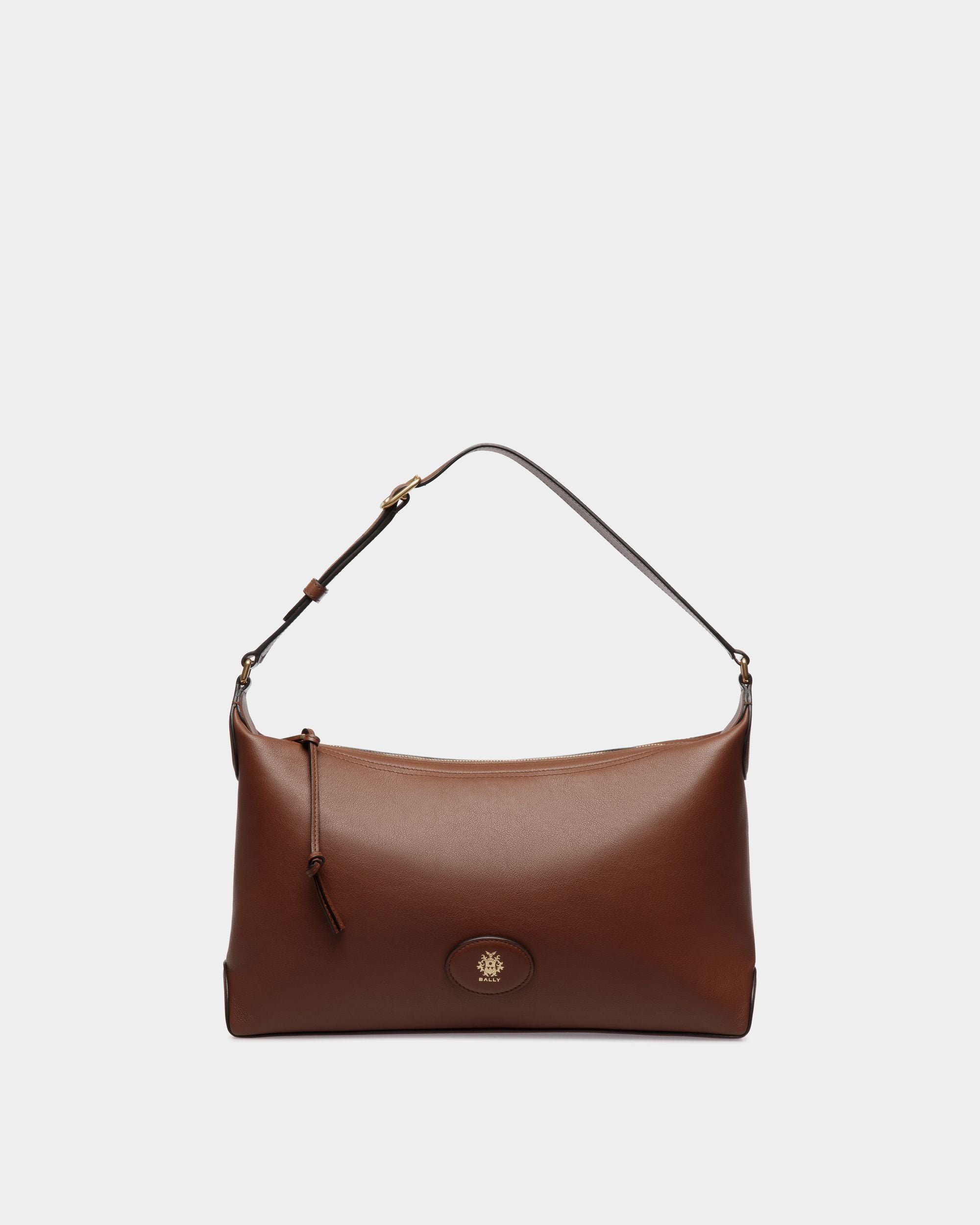 Queen Hobo-Tasche Lune Aus Leder In Braun - Damen - Bally - 01