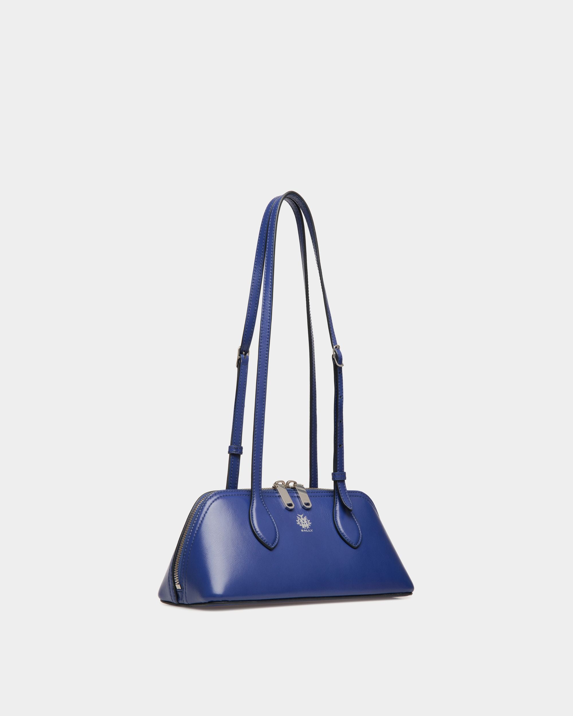 Minisac Ray En Cuir Bleu - Femme - Bally - 03