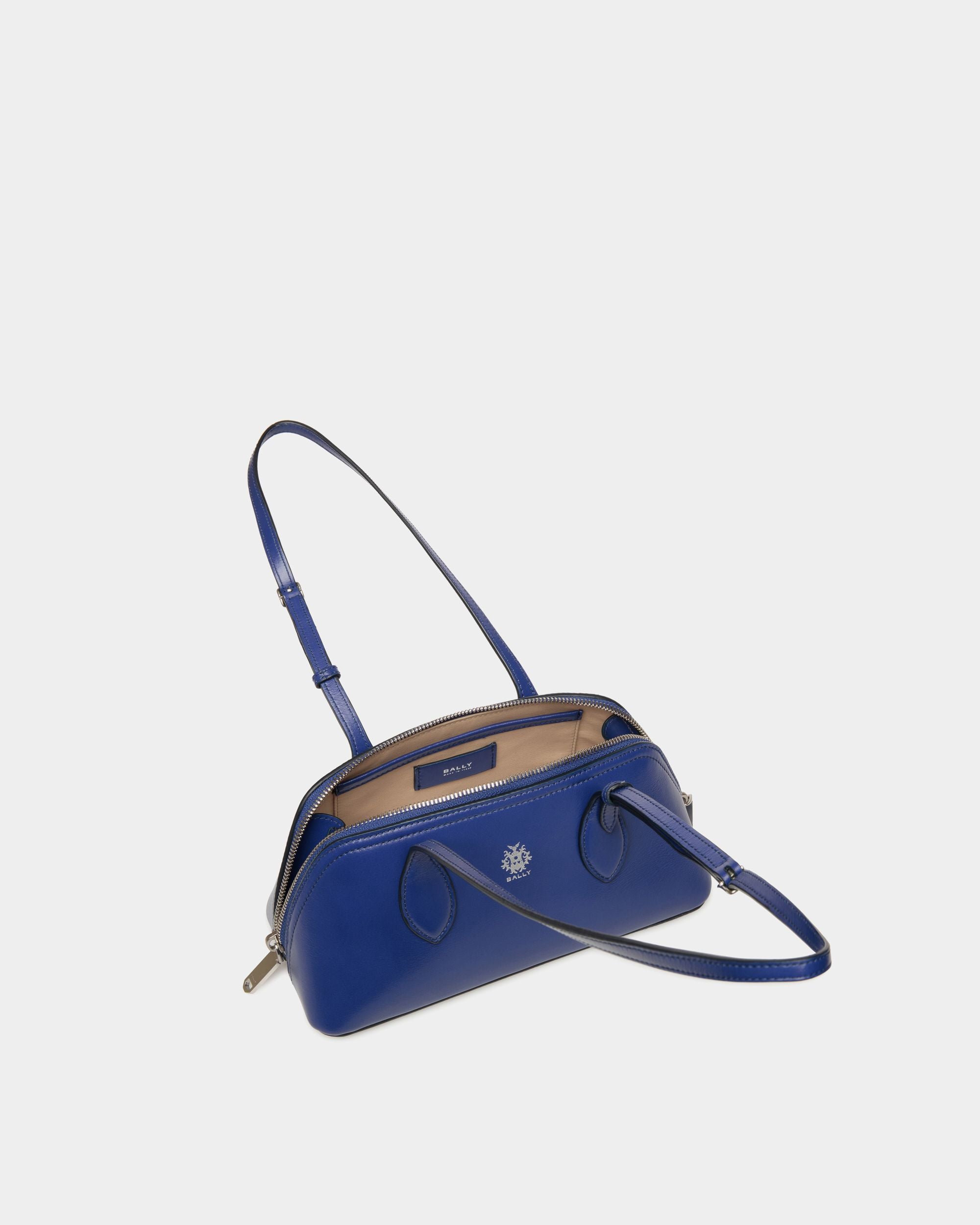 Minisac Ray En Cuir Bleu - Femme - Bally - 04