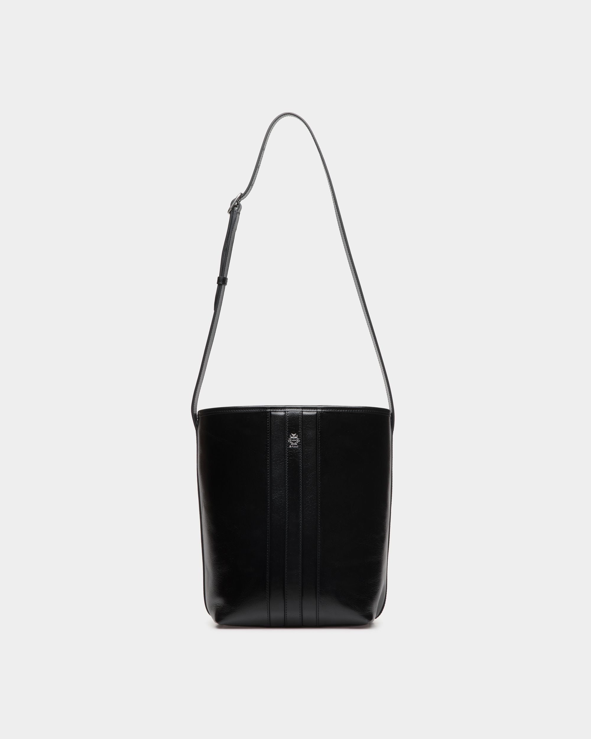 Beckett Beuteltasche Aus Schwarzem Leder - Damen - Bally - 01