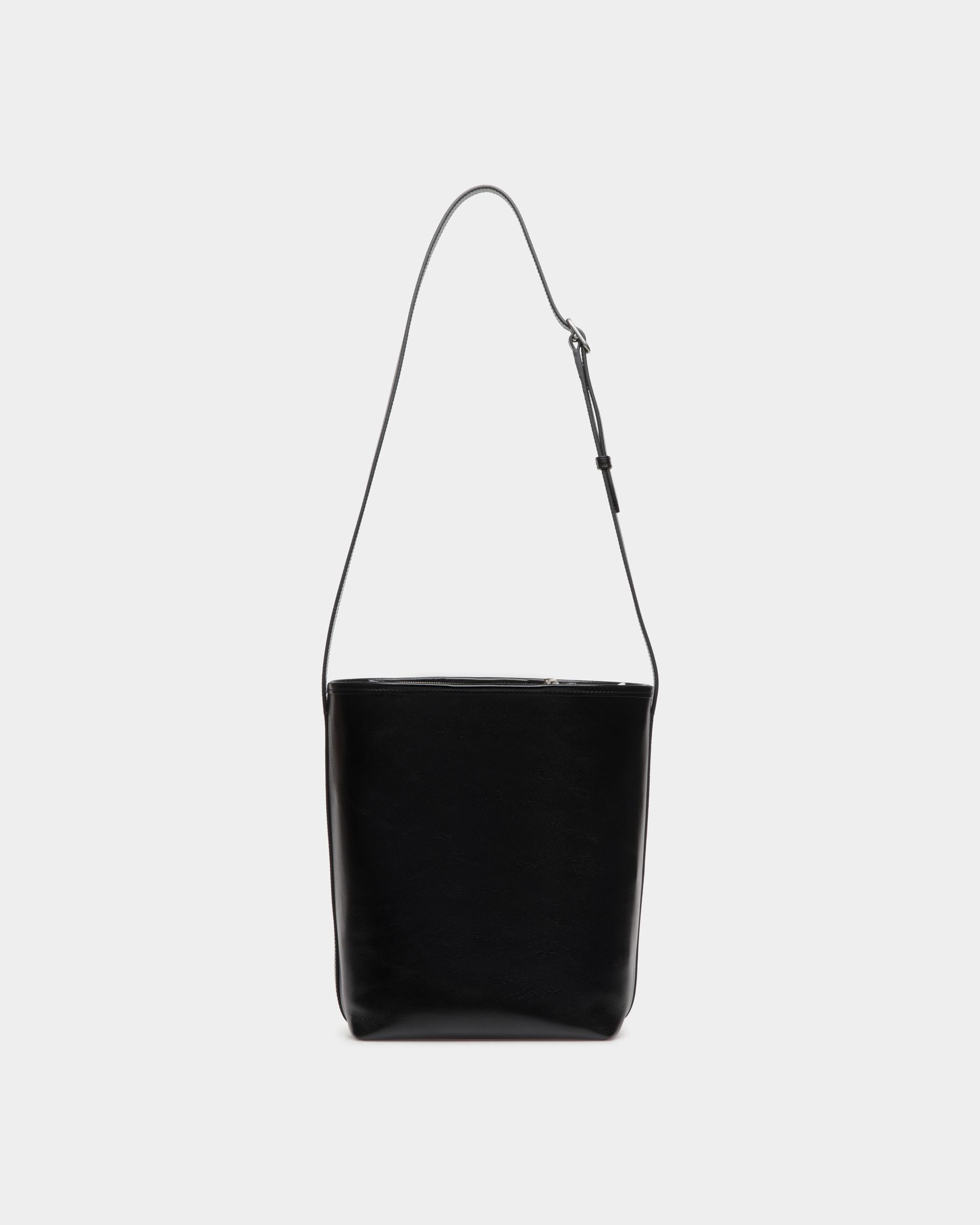 Beckett Beuteltasche Aus Schwarzem Leder - Damen - Bally - 03