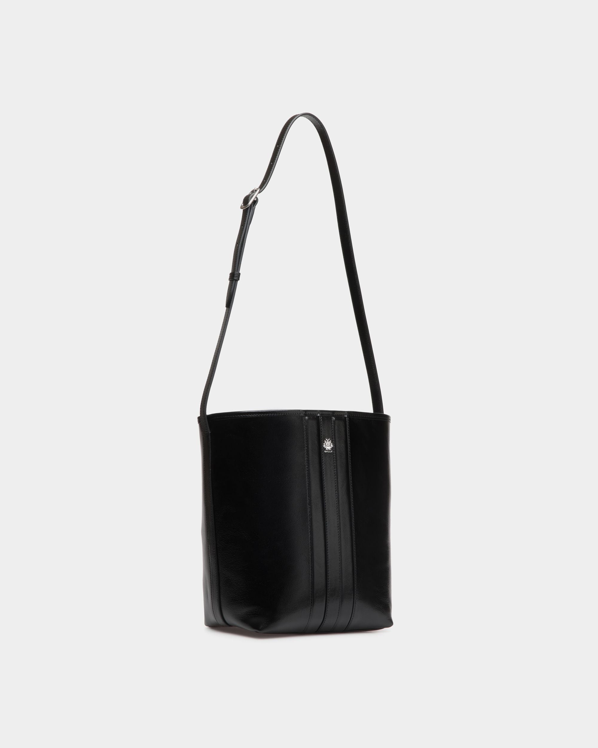 Beckett Beuteltasche Aus Schwarzem Leder - Damen - Bally - 04