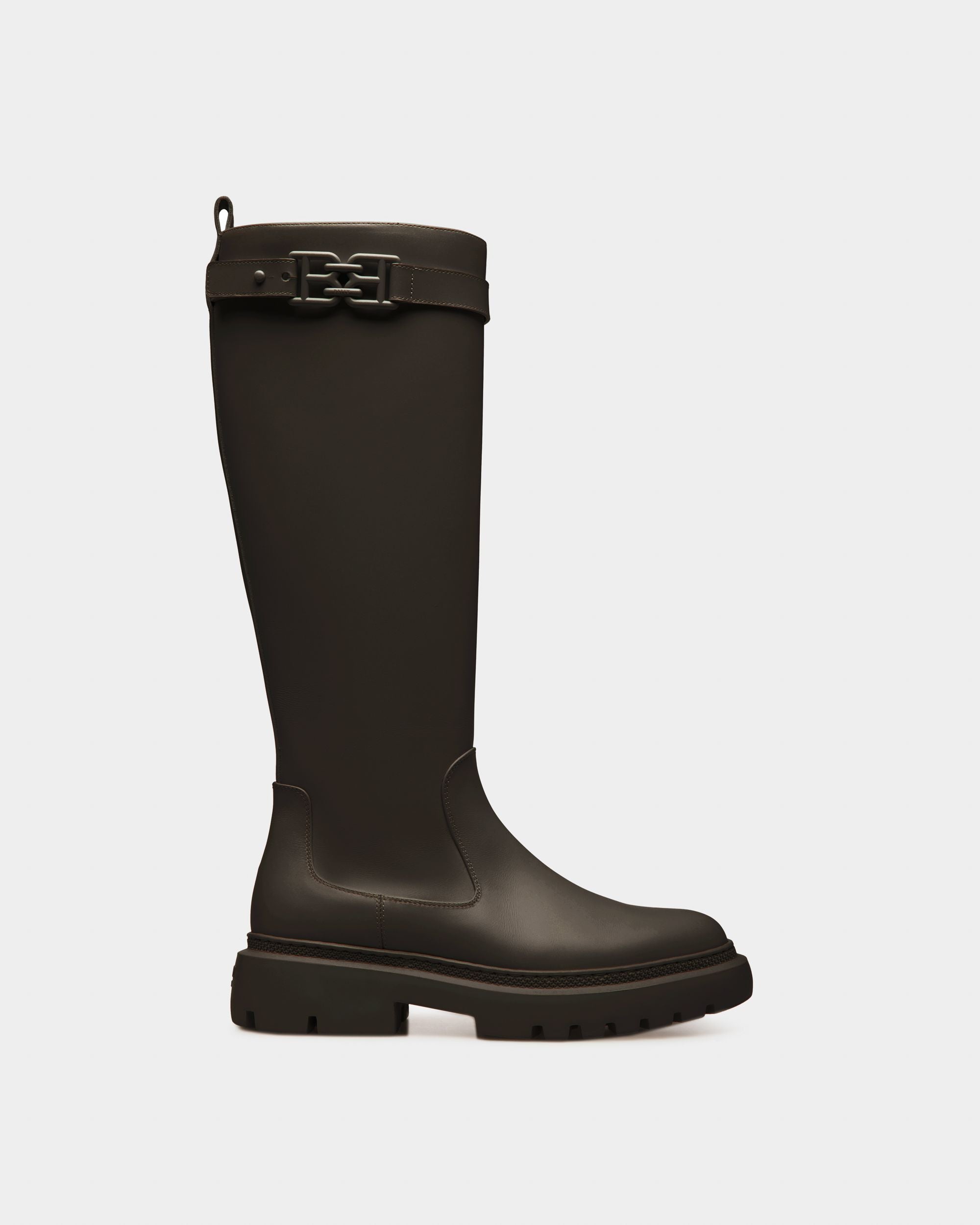 Gaila Leather Boots In Black - Women's - Bally - 01