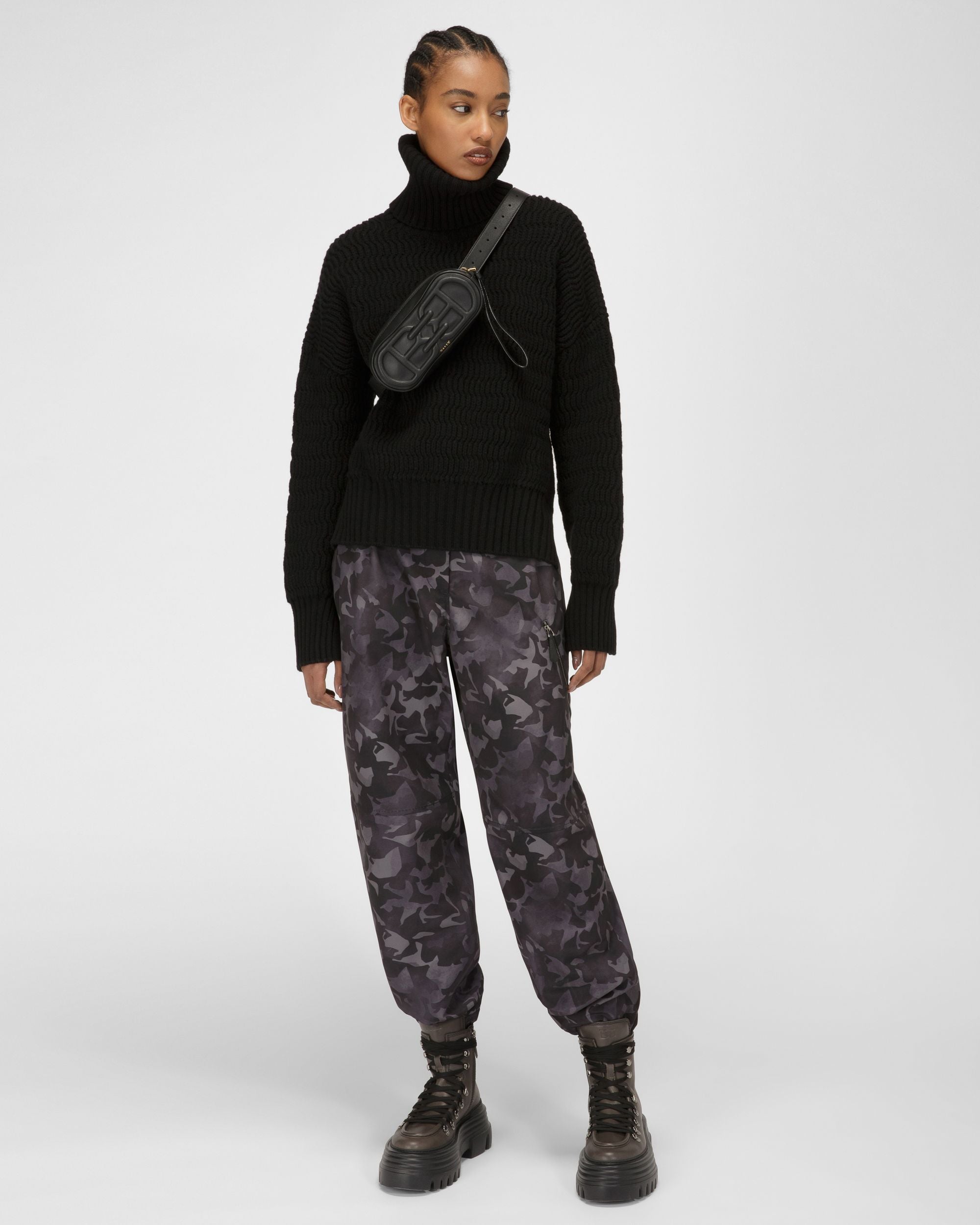 Graciella Stiefletten Aus Militärgrünem Leder - Damen - Bally - 03