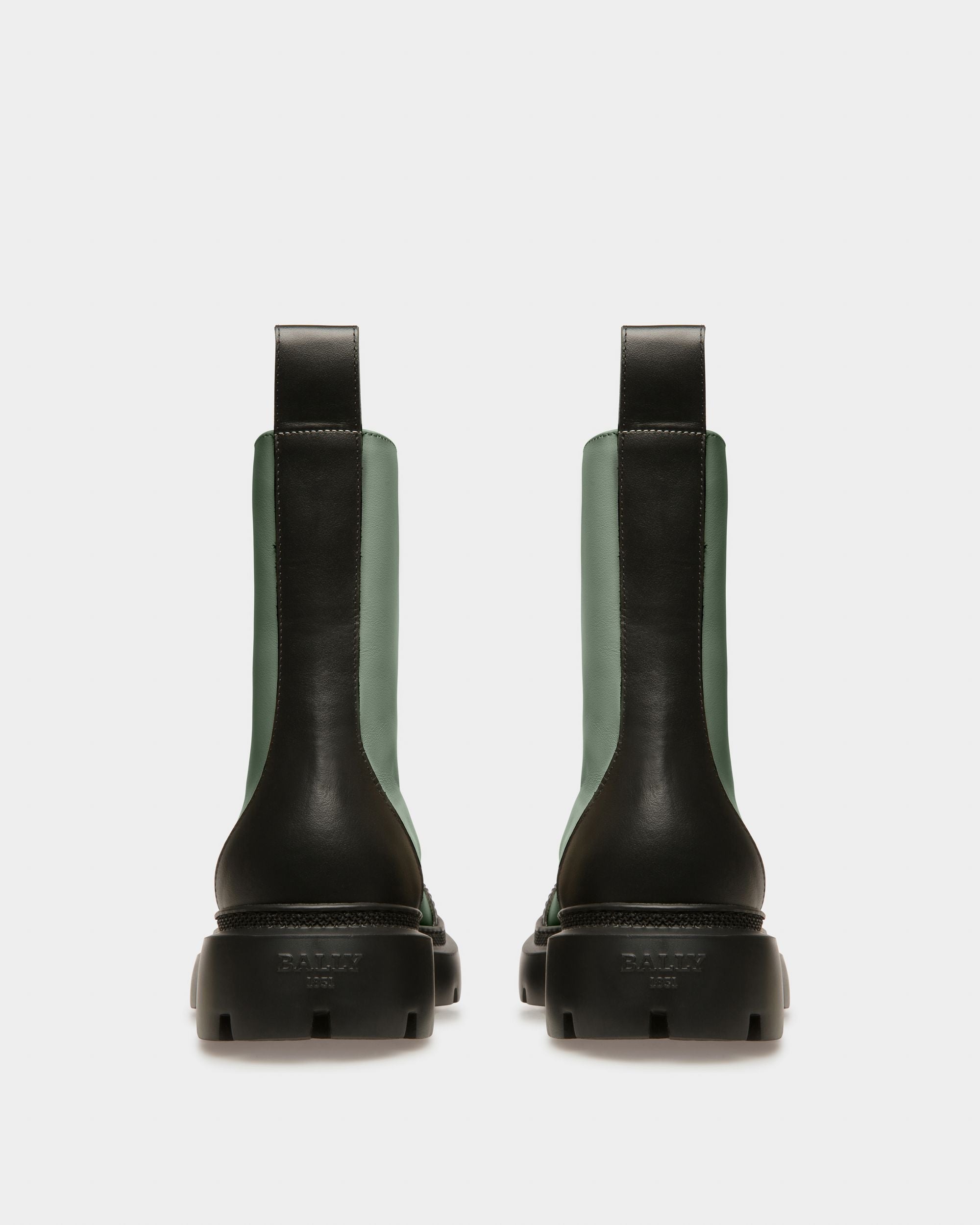 Giuli Bottines En Cuir Vert - Femme - Bally - 04