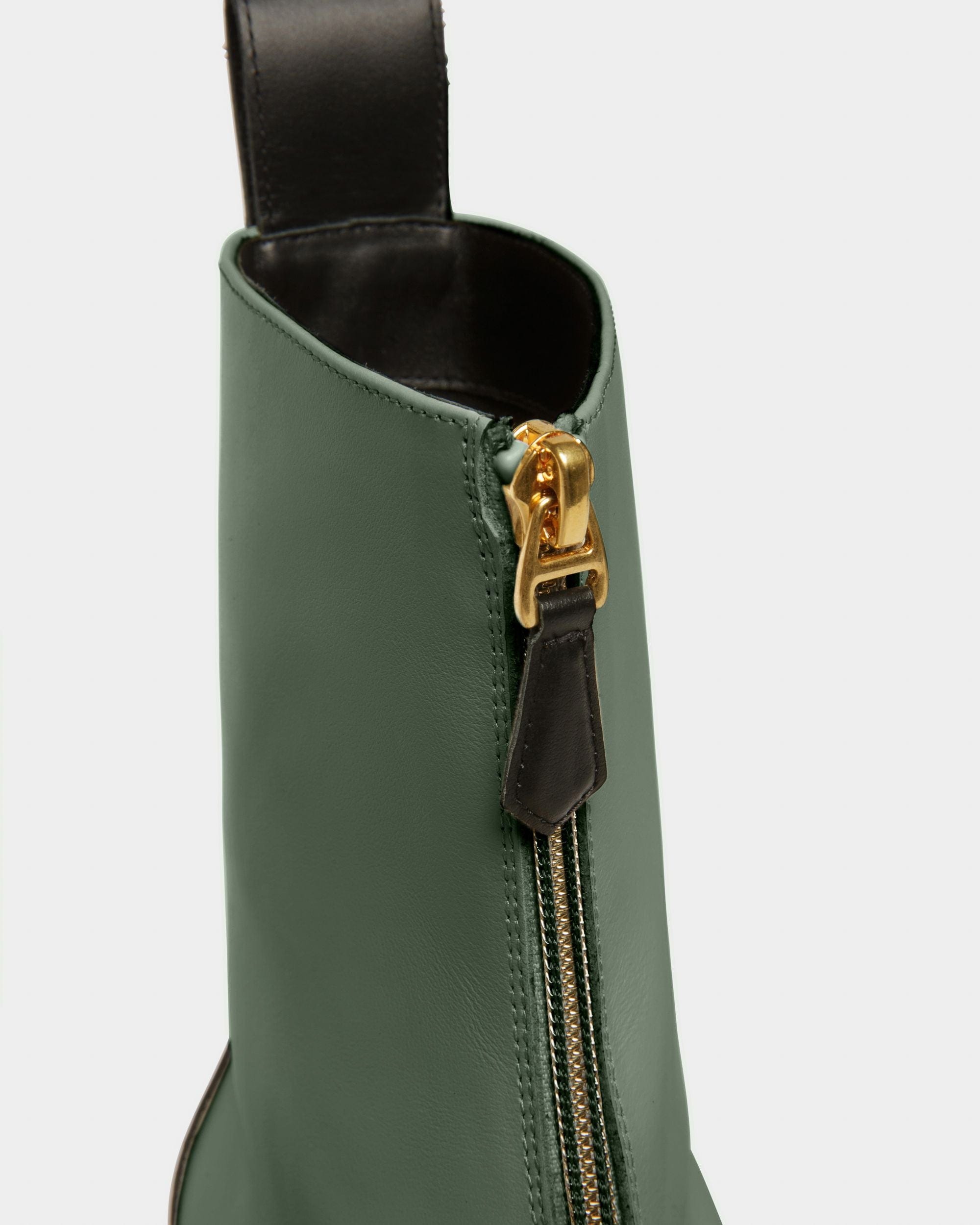 Giuli Bottines En Cuir Vert - Femme - Bally - 06