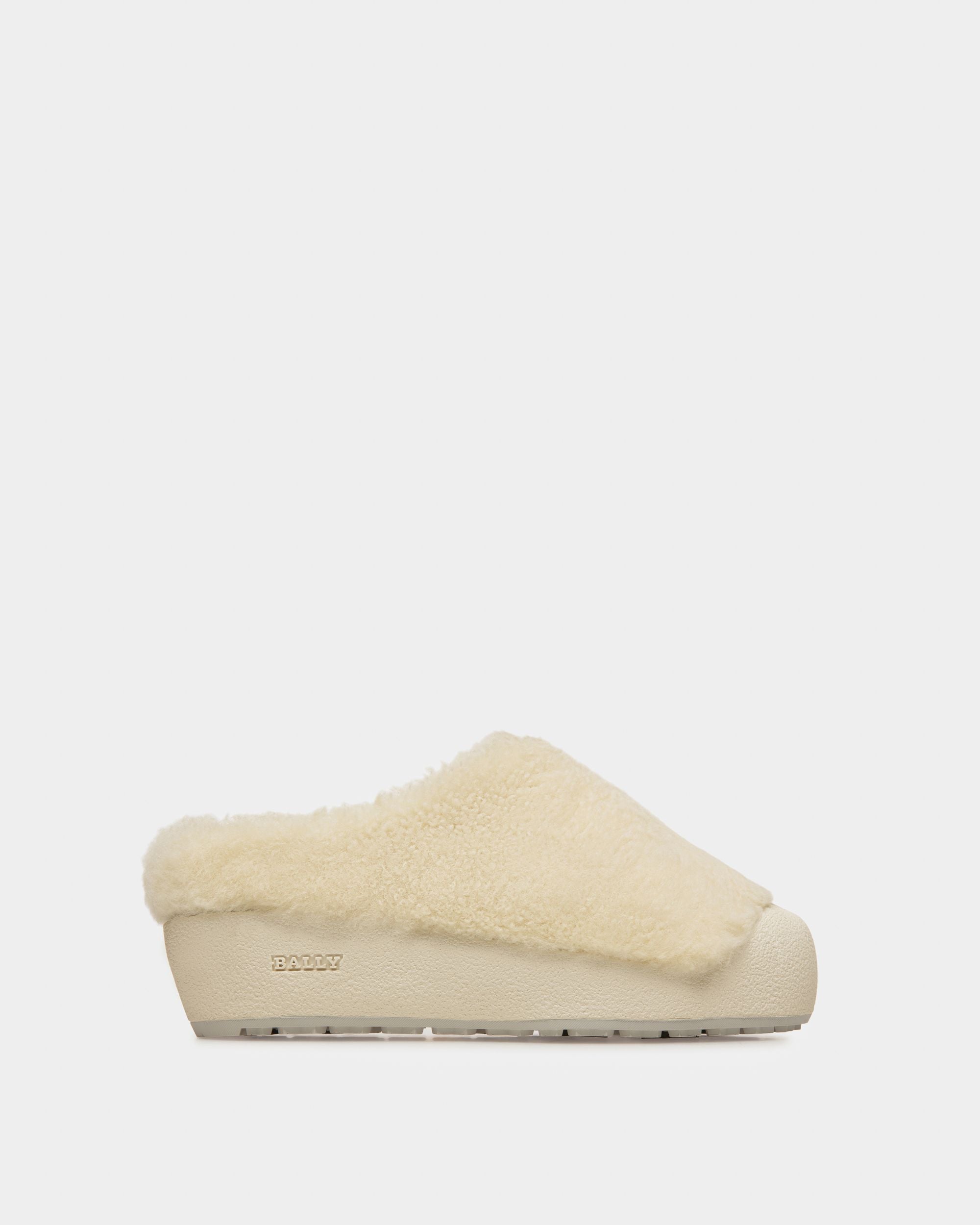 Crans Mocassins En Cuir Ivoire - Femme - Bally - 01