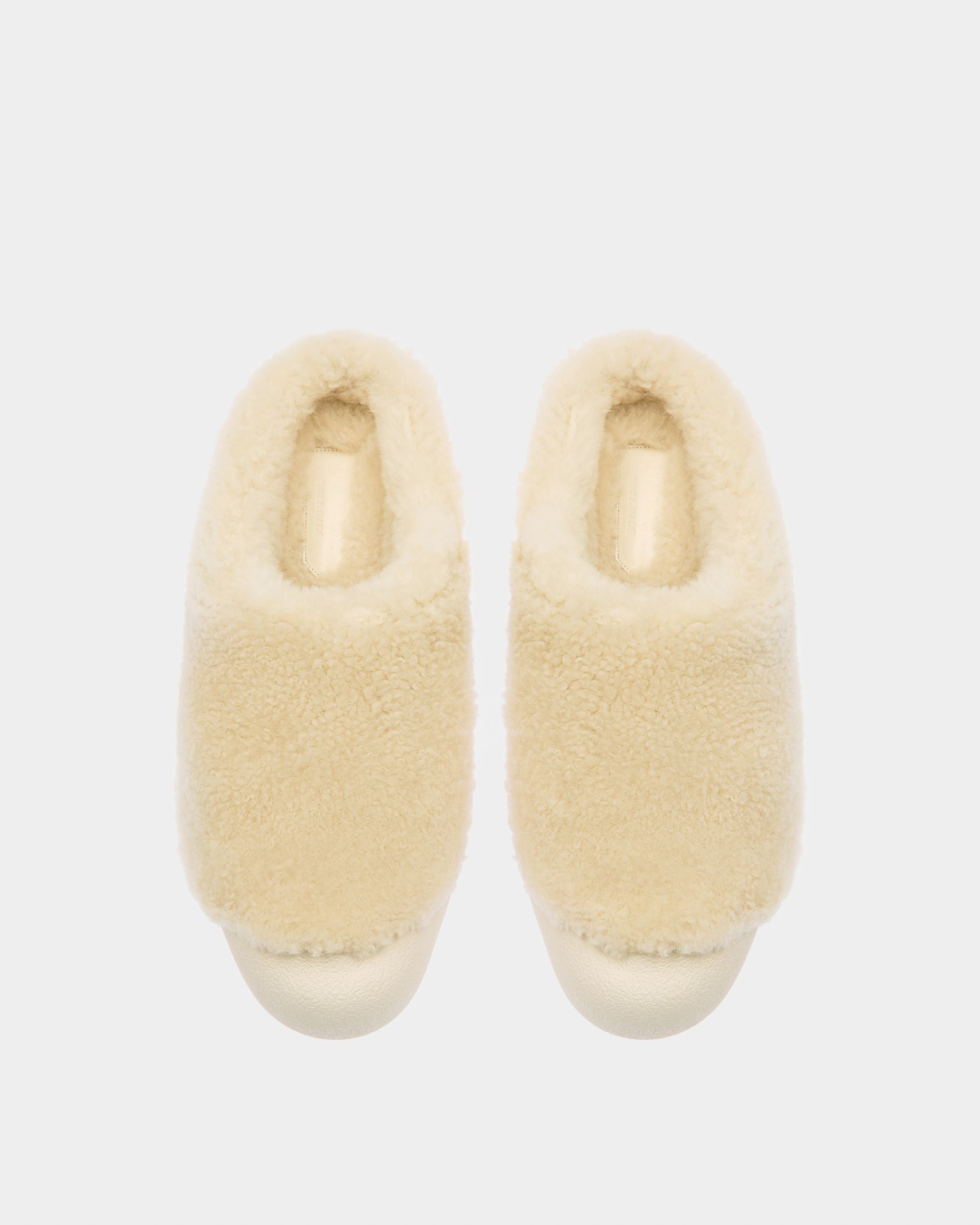 Crans Mocassins En Cuir Ivoire - Femme - Bally - 02