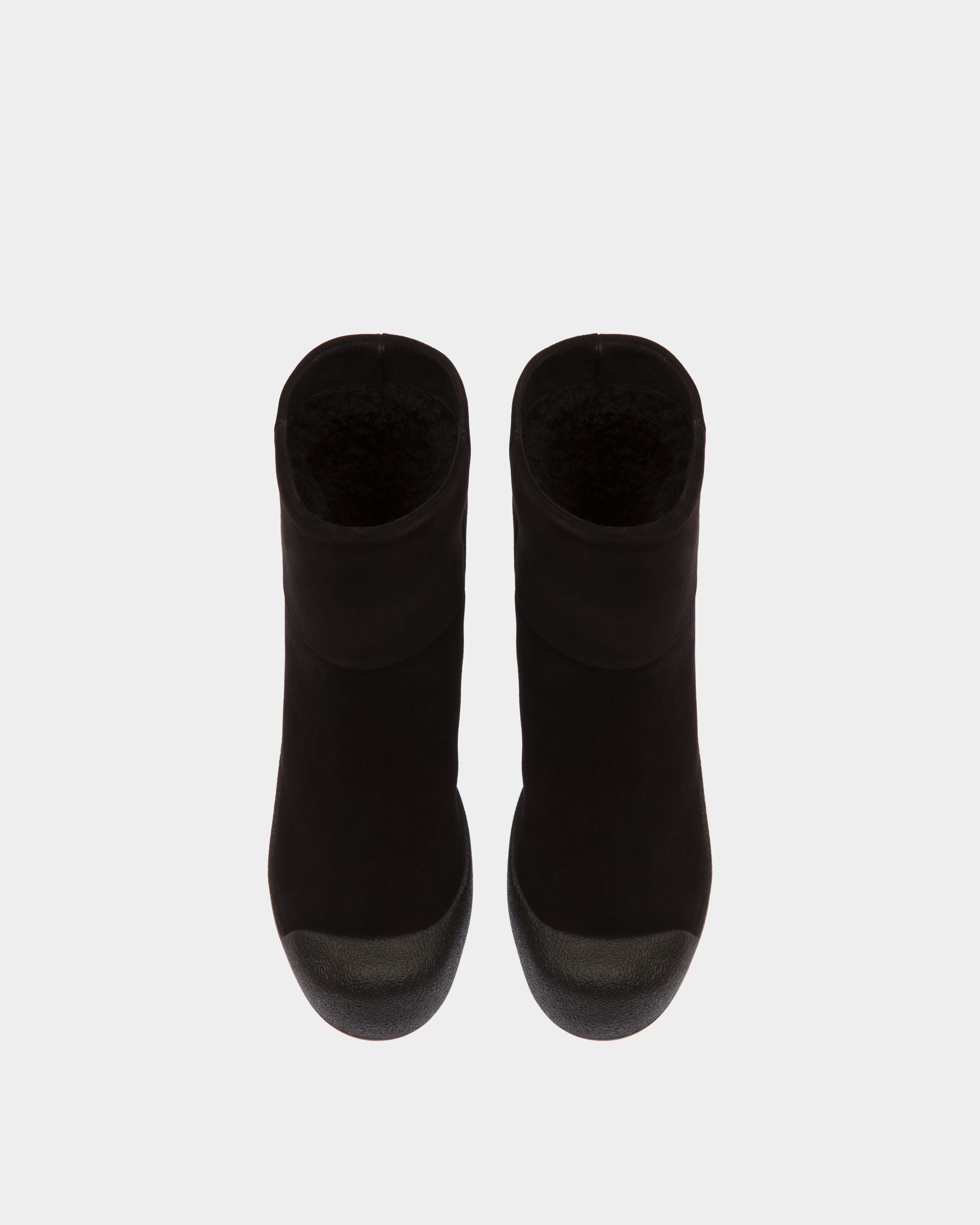 Gstaad Leather Booties In Black - Women's - Bally - 02