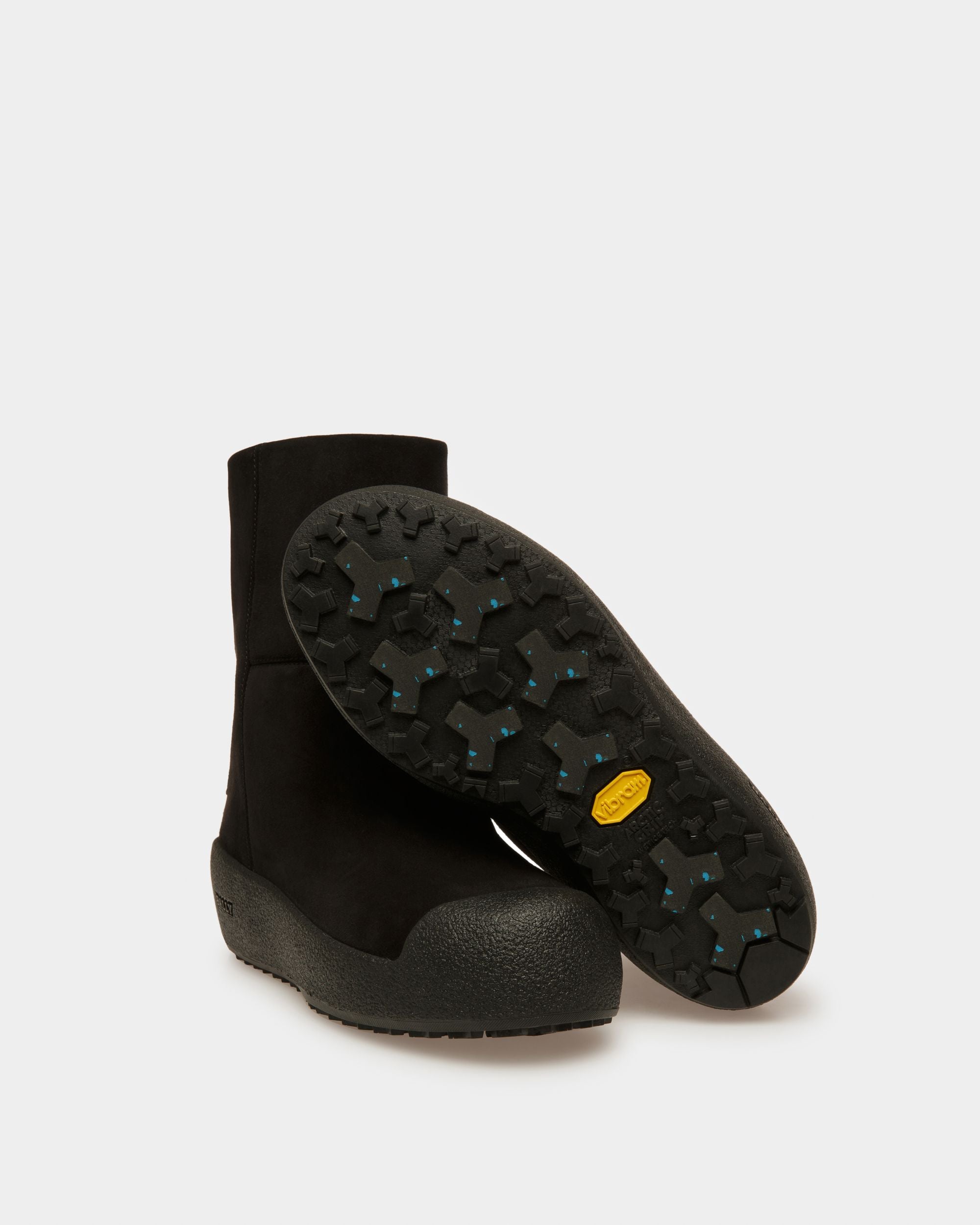 Gstaad Leather Booties In Black - Women's - Bally - 05