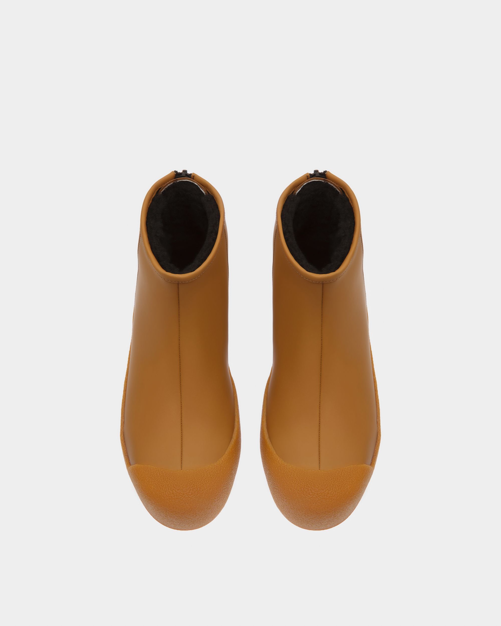 Bernina Bottines En Cuir Camel - Femme - Bally - 02