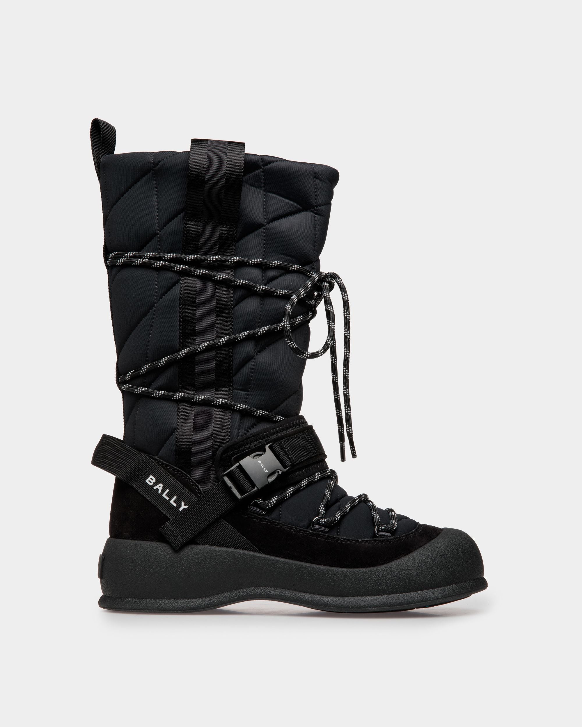 Frei Boot In Black Nylon - Women's - Bally - 01