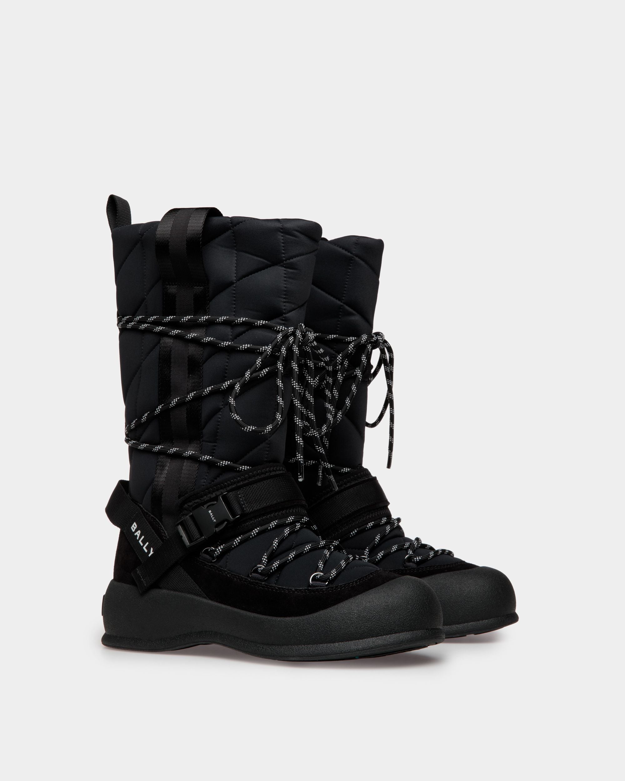 Frei Boot In Black Nylon - Women's - Bally - 03