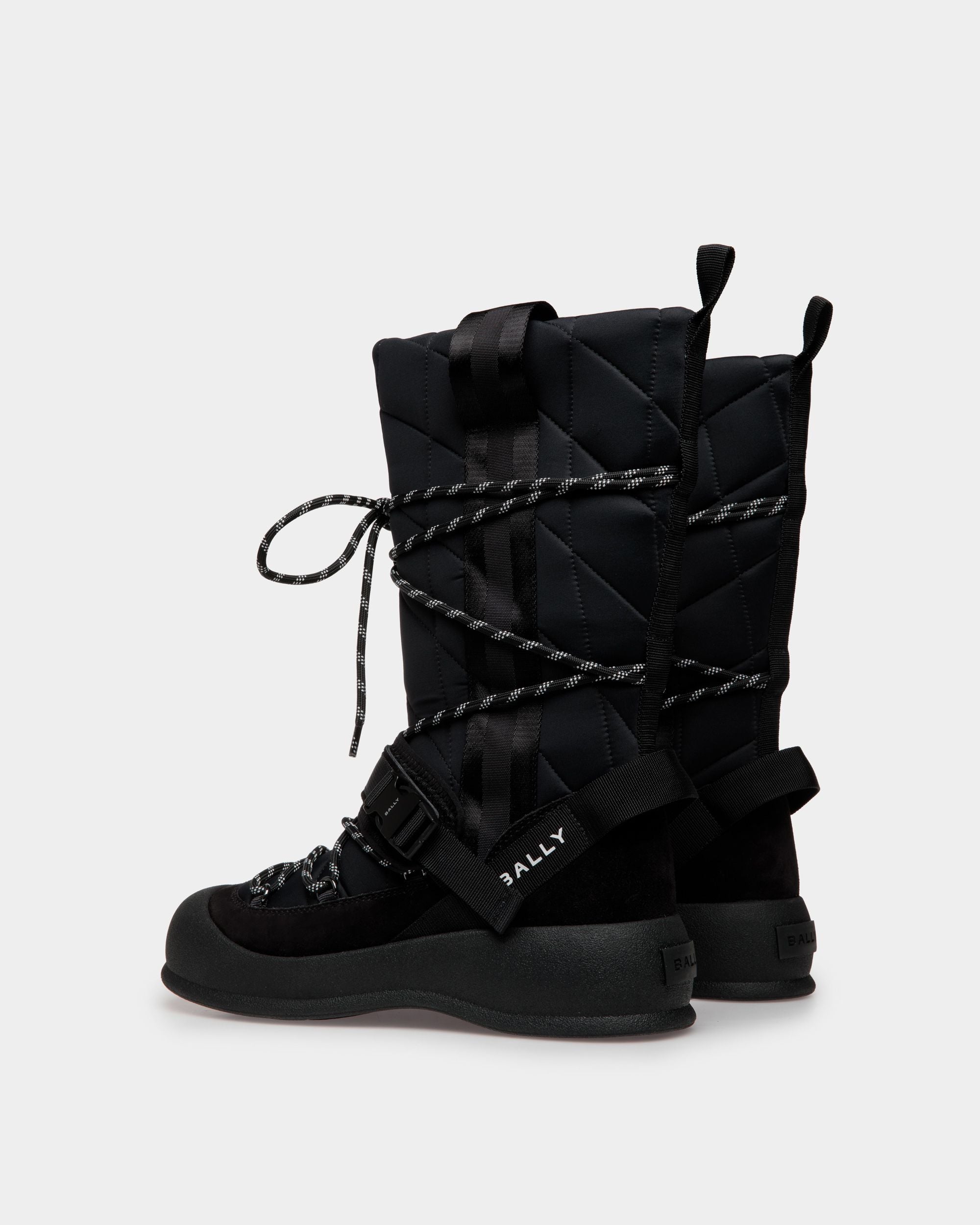 Frei Boot In Black Nylon - Women's - Bally - 04