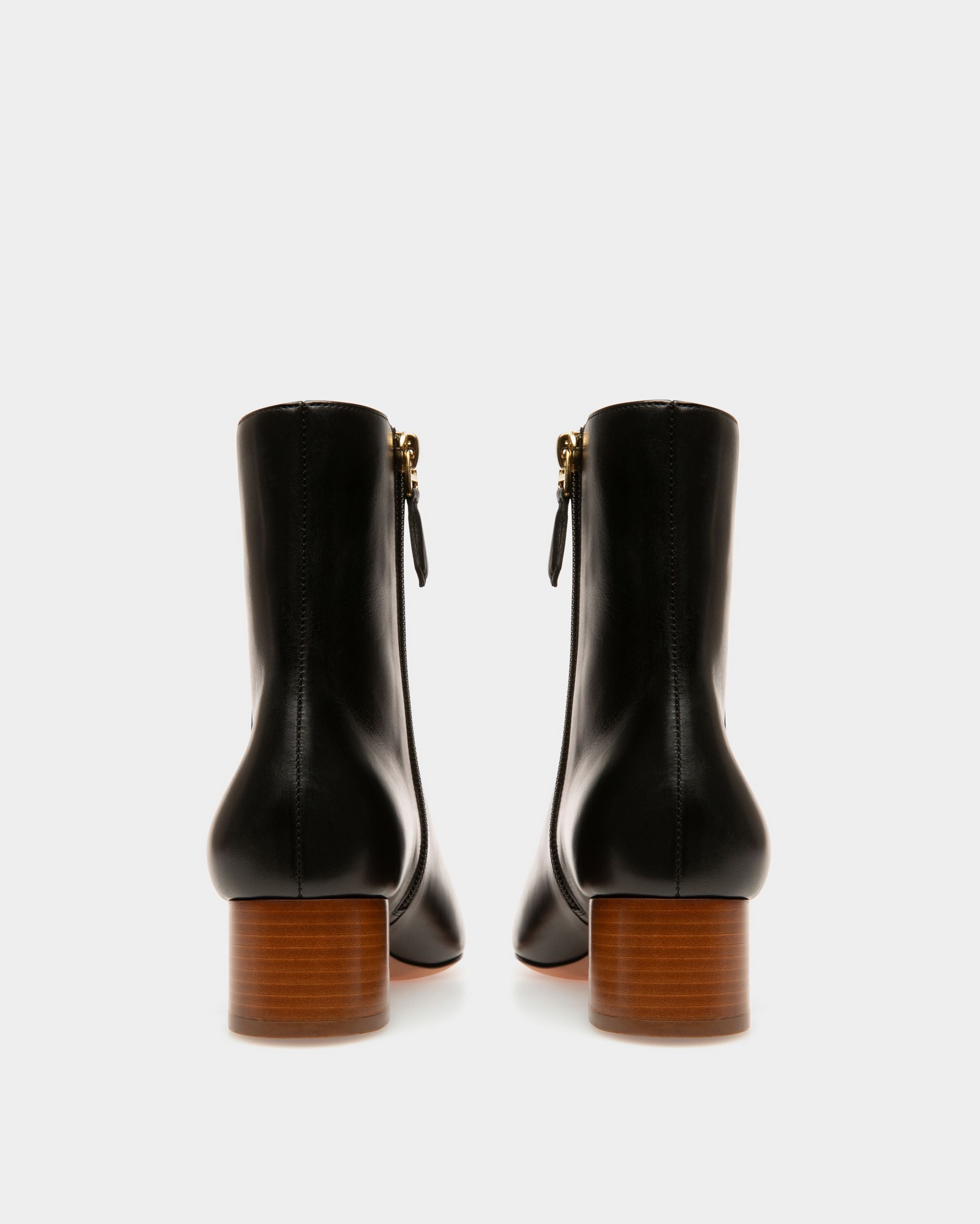 Glenda Stiefel Aus Schwarzem Leder - Damen - Bally - 04