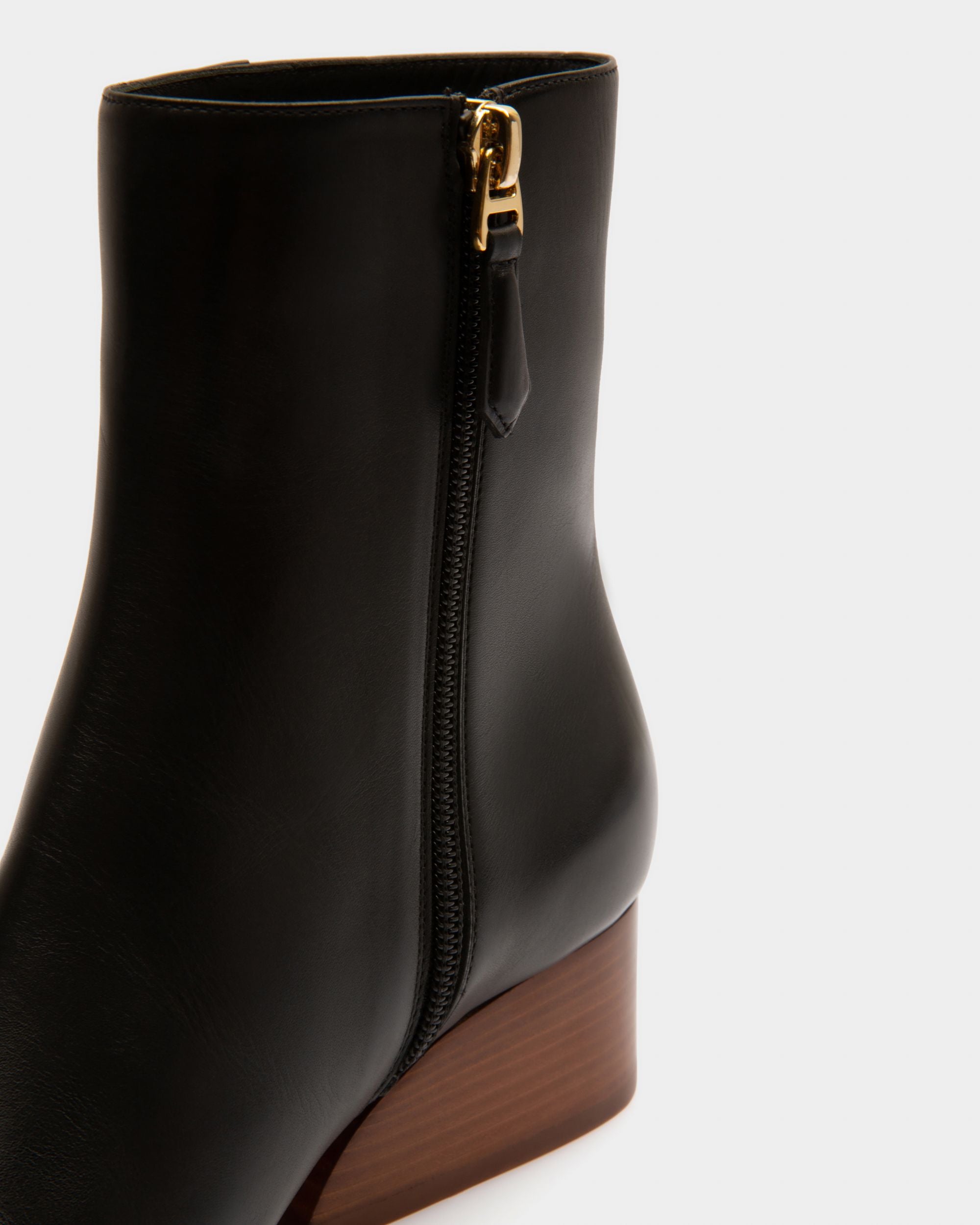 Glenda Stiefel Aus Schwarzem Leder - Damen - Bally - 05