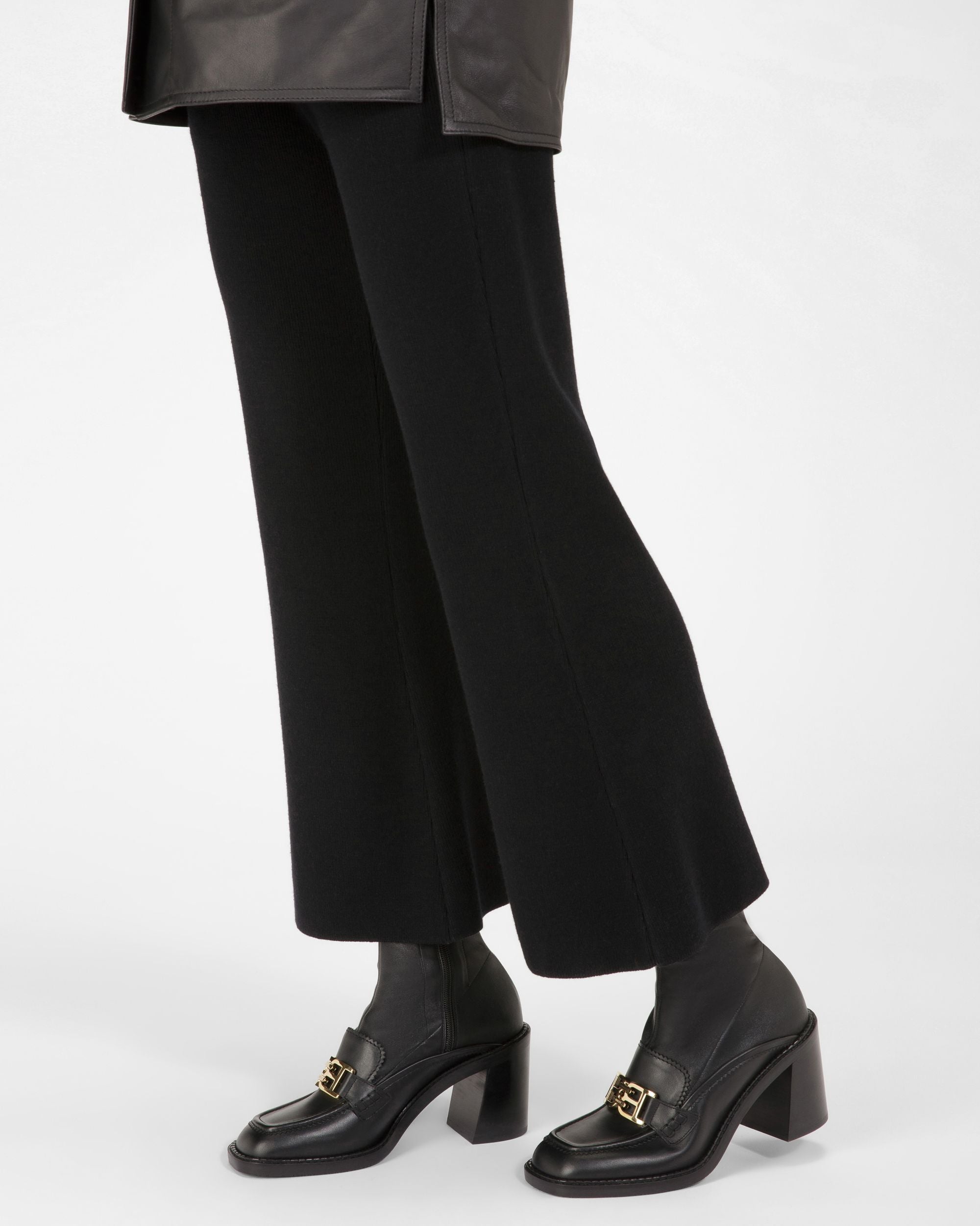 Enzy Stiefeletten Aus Schwarzem Leder - Damen - Bally - 06