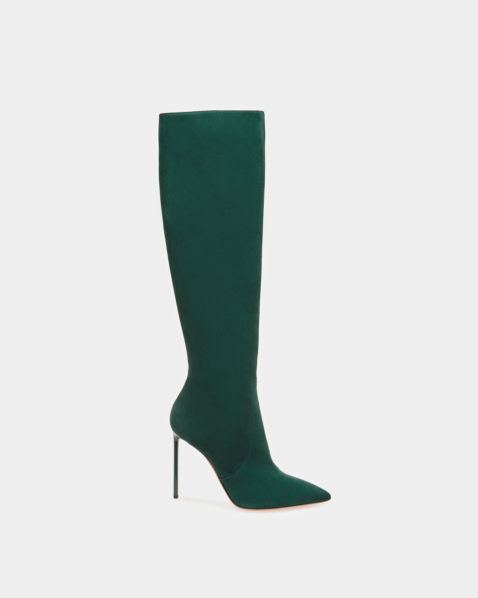 Block Stiefel Aus Veloursleder - Damen - Bally - 01