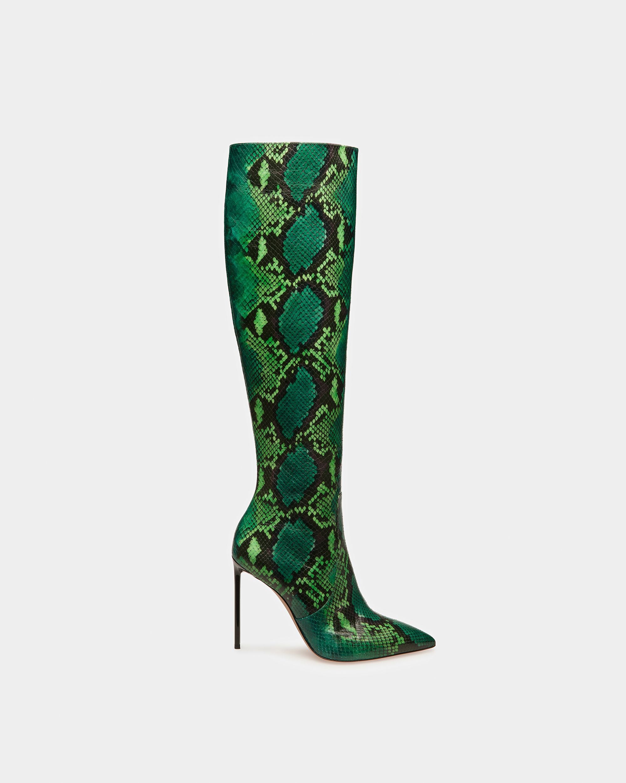 Block Stiefel Mit Python-Print - Damen - Bally - 01