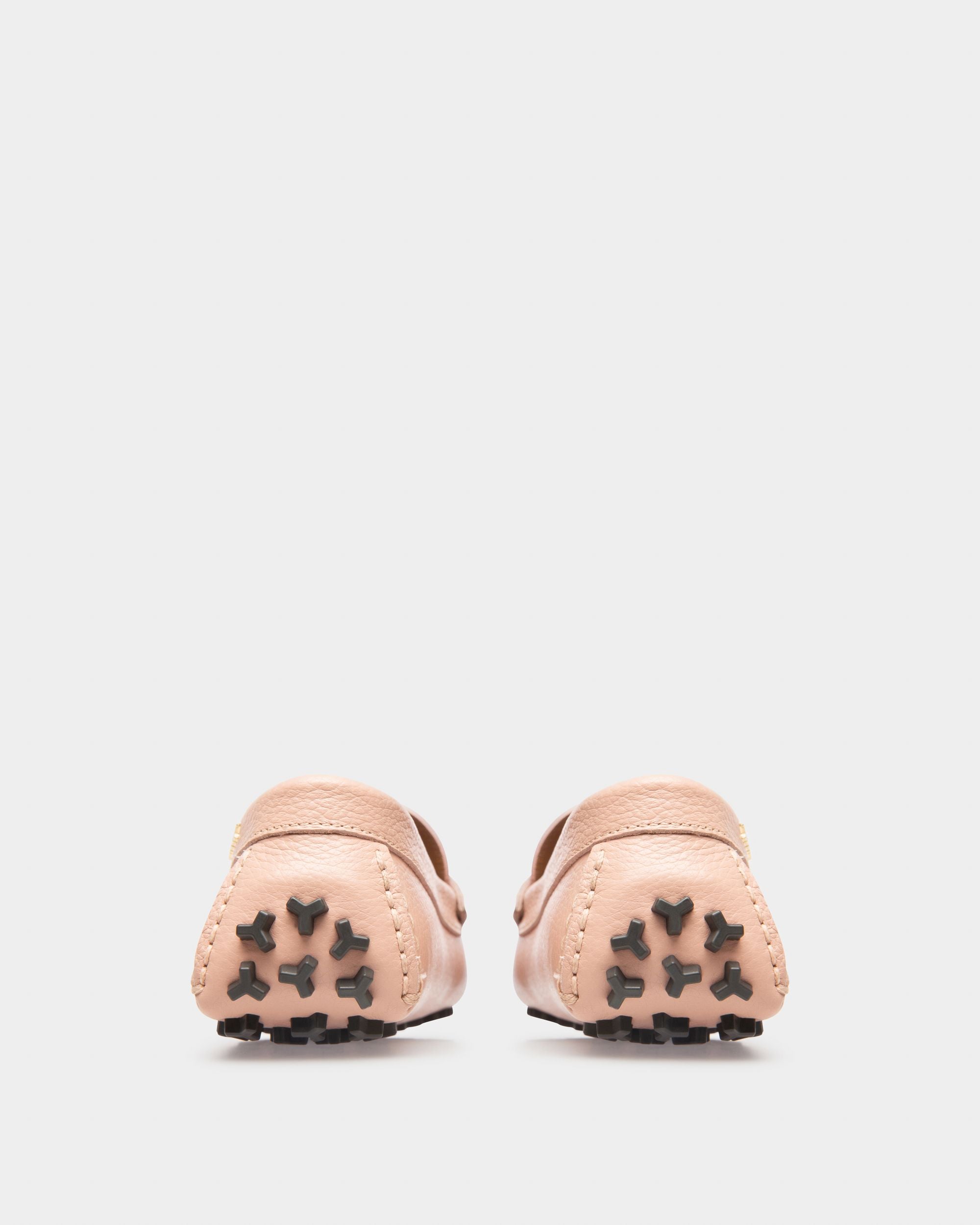Leyla Driver-Schuh Aus Rosa Leder - Damen - Bally - 03
