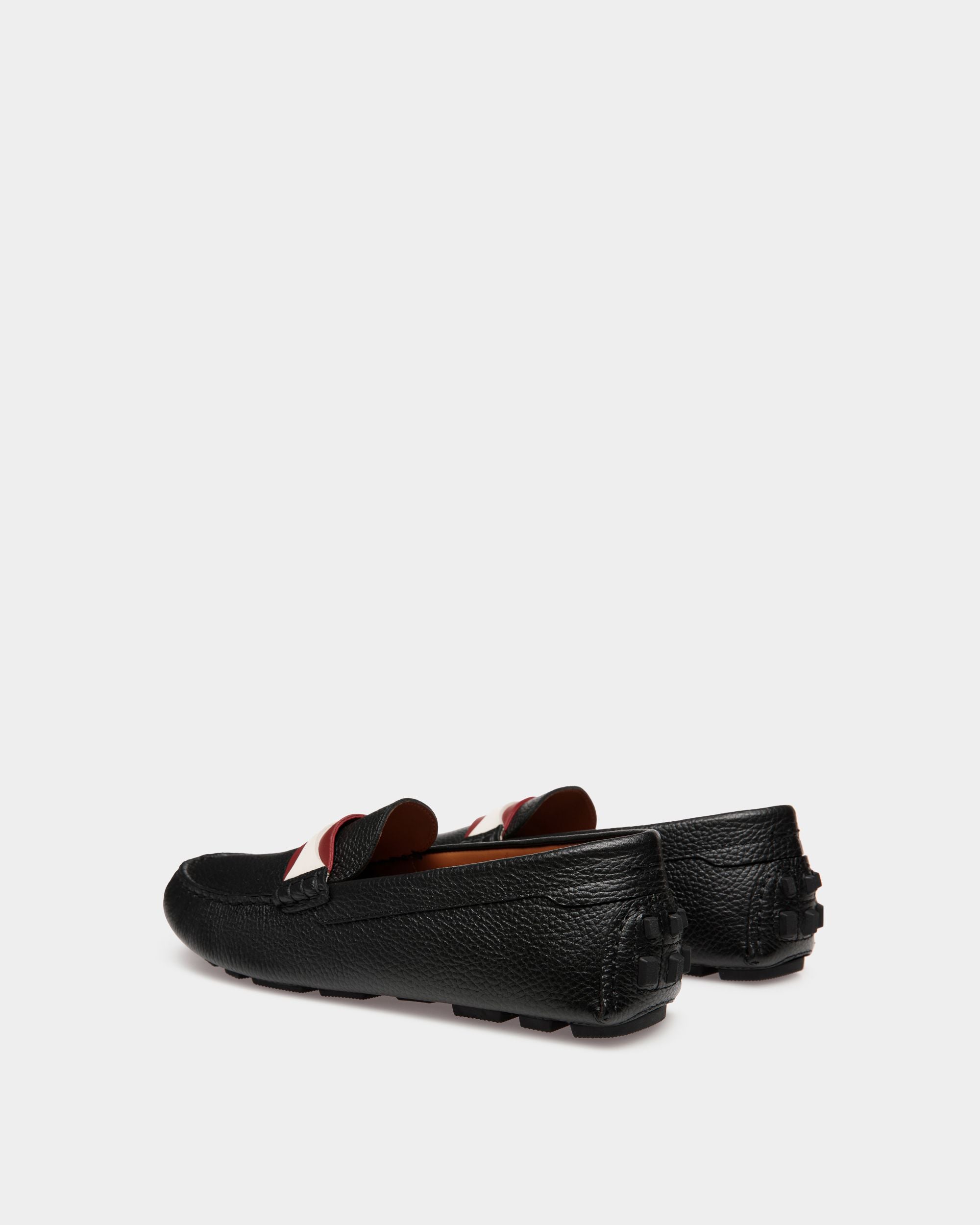 Chaussure Driver Kerbs En Cuir Noir - Femme - Bally - 03