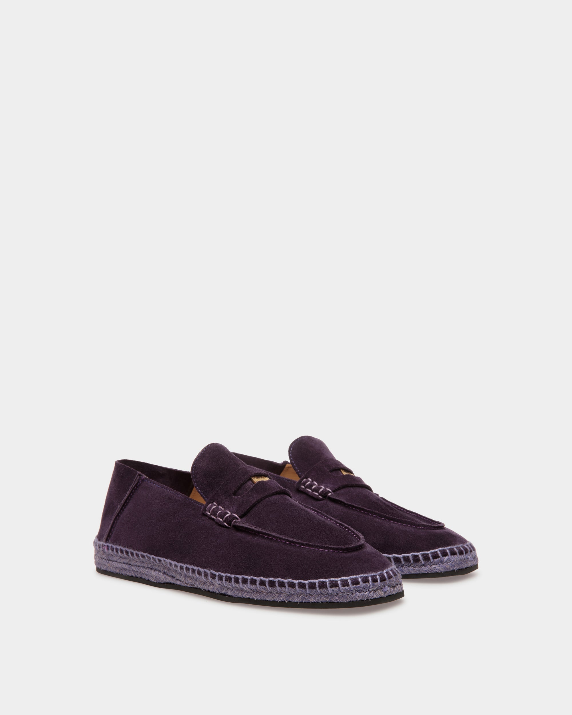 Karakas Espadrilles In Orchid Leather - Women's - Bally - 03