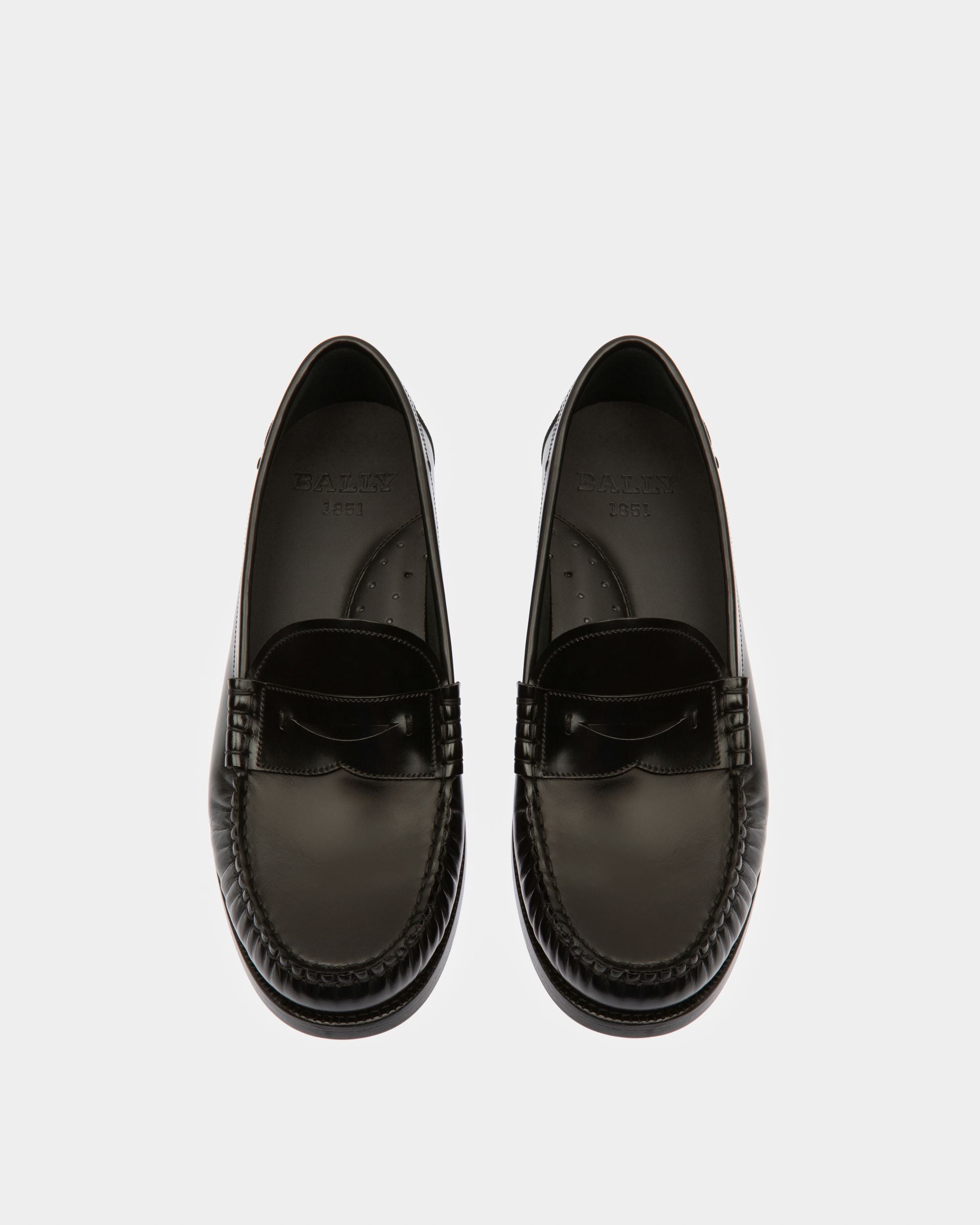 Coelo Mocassins En Cuir Noir - Femme - Bally - 02
