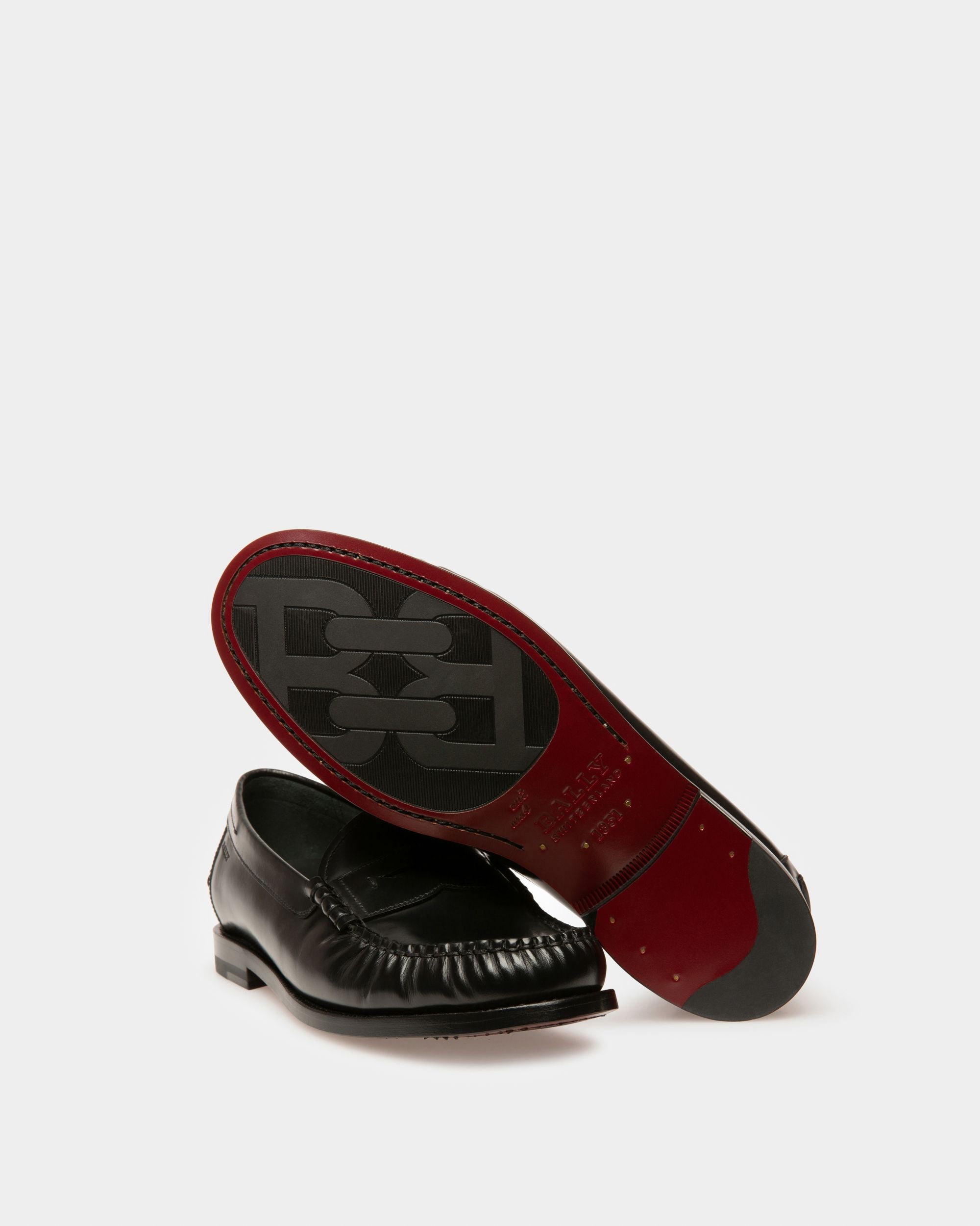 Coelo Mocassins En Cuir Noir - Femme - Bally - 05
