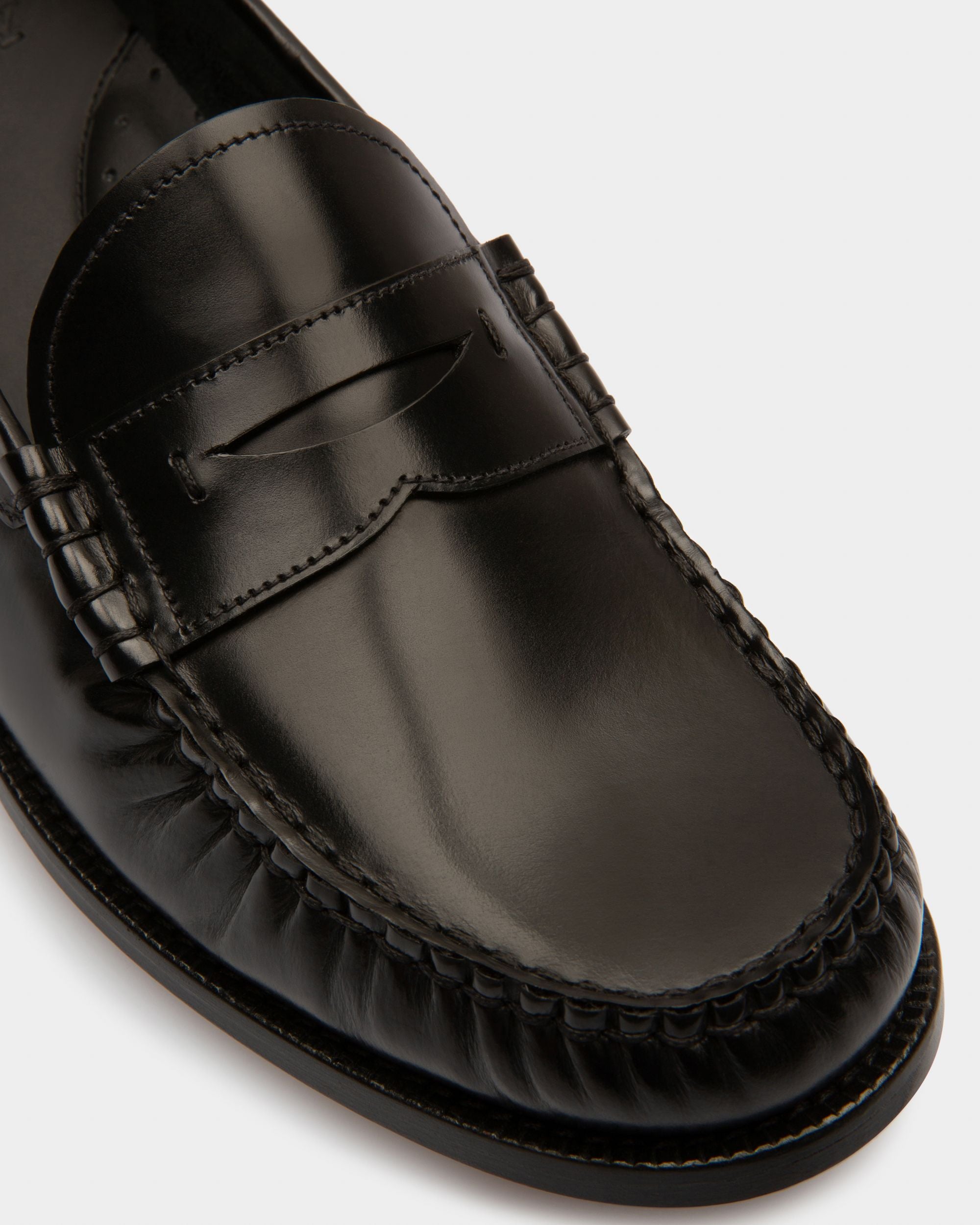 Coelo Mocassins En Cuir Noir - Femme - Bally - 06