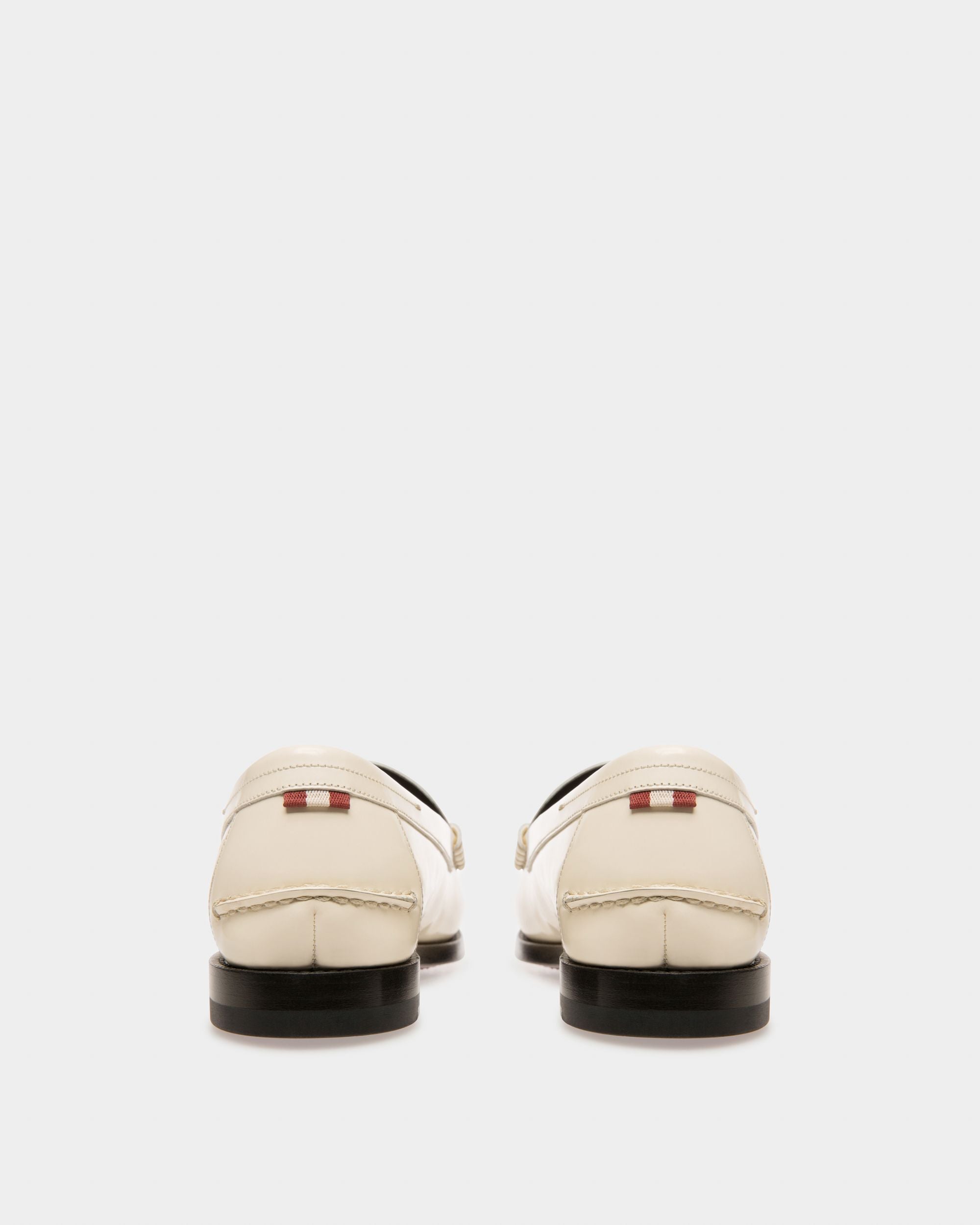 Coelo Mocassins En Cuir Ivoire - Femme - Bally - 04