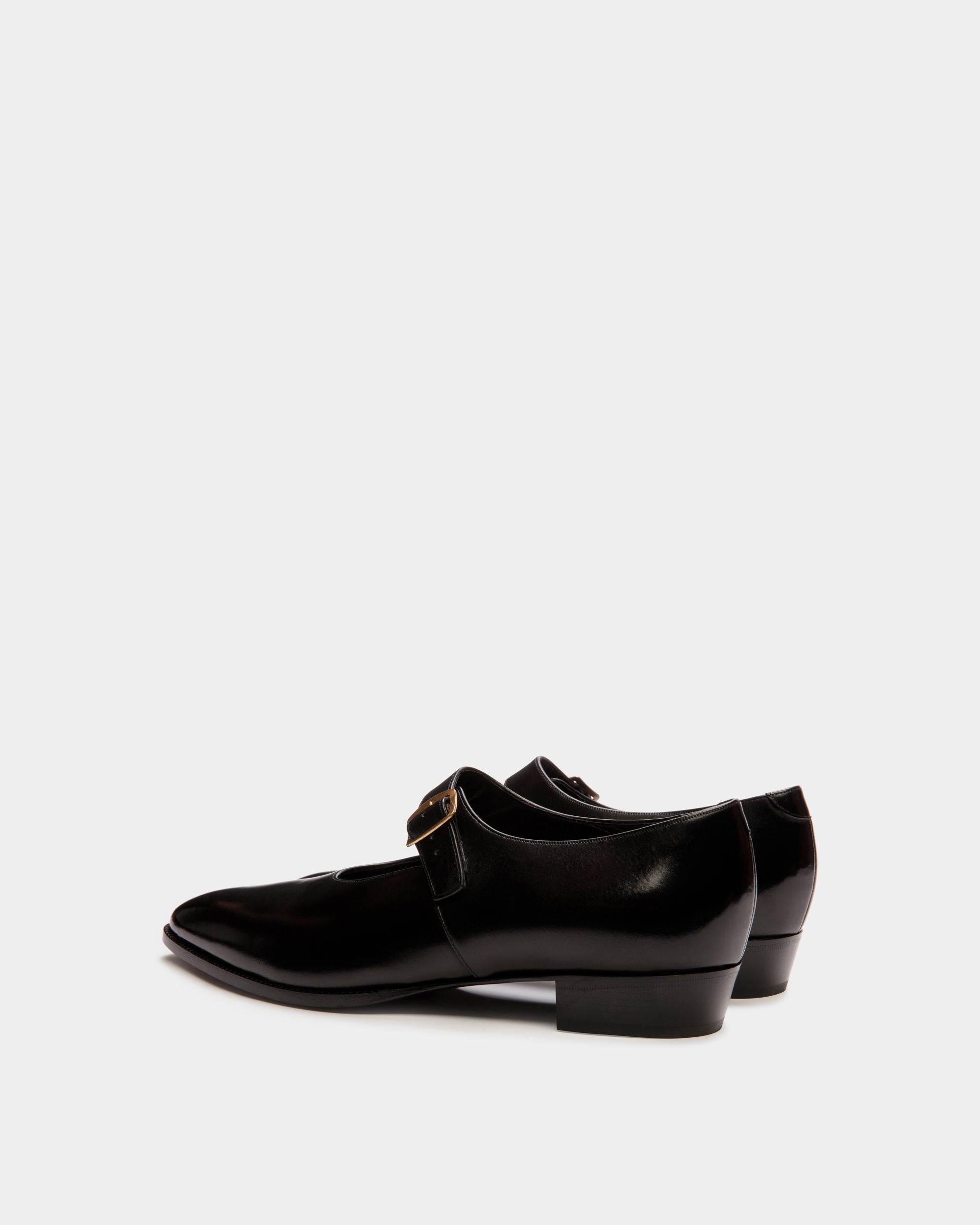 Baby Glendale En Cuir Noir - Femme - Bally - 04