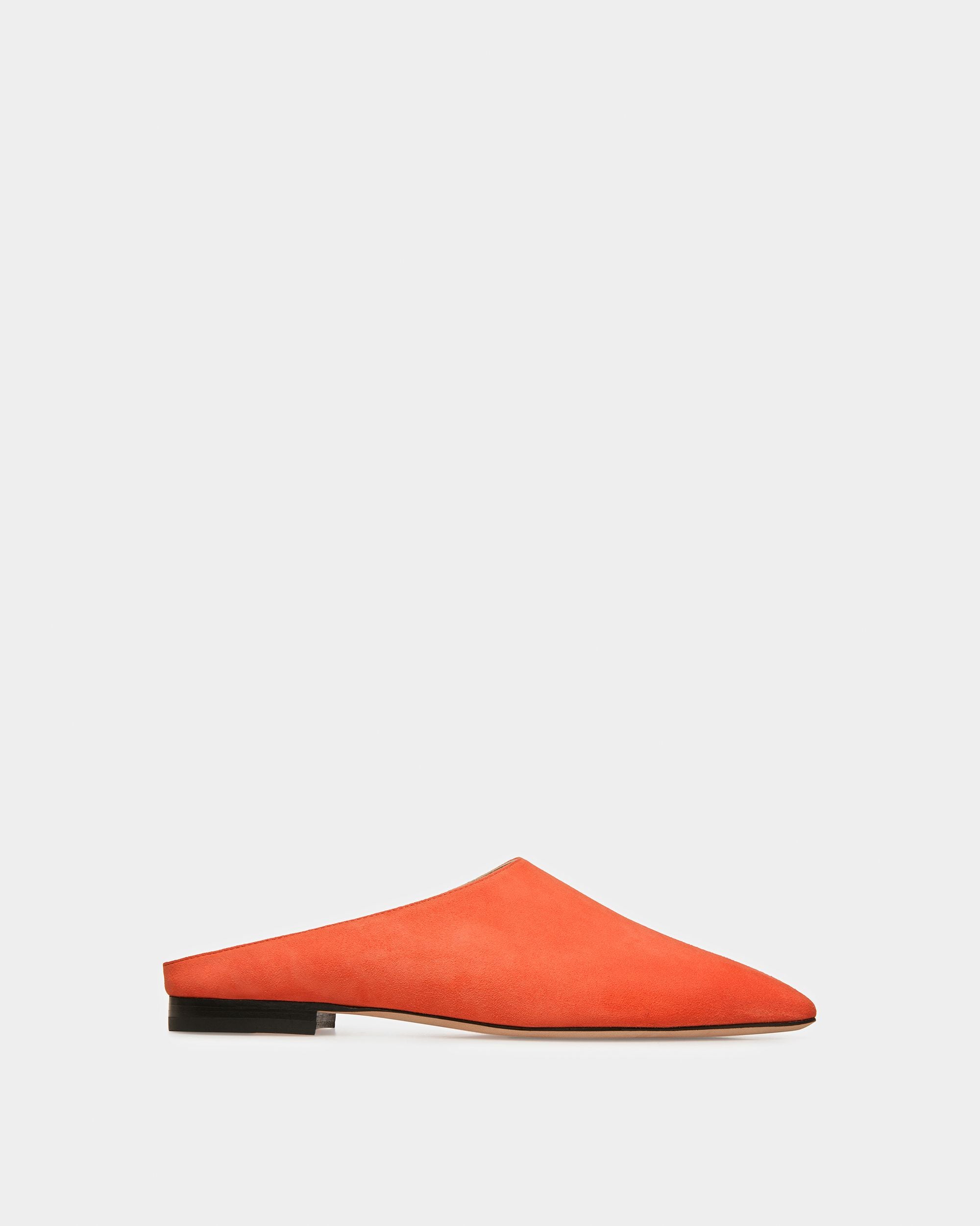 Nara Flache Pumps Aus Leder In Orange - Damen - Bally - 01