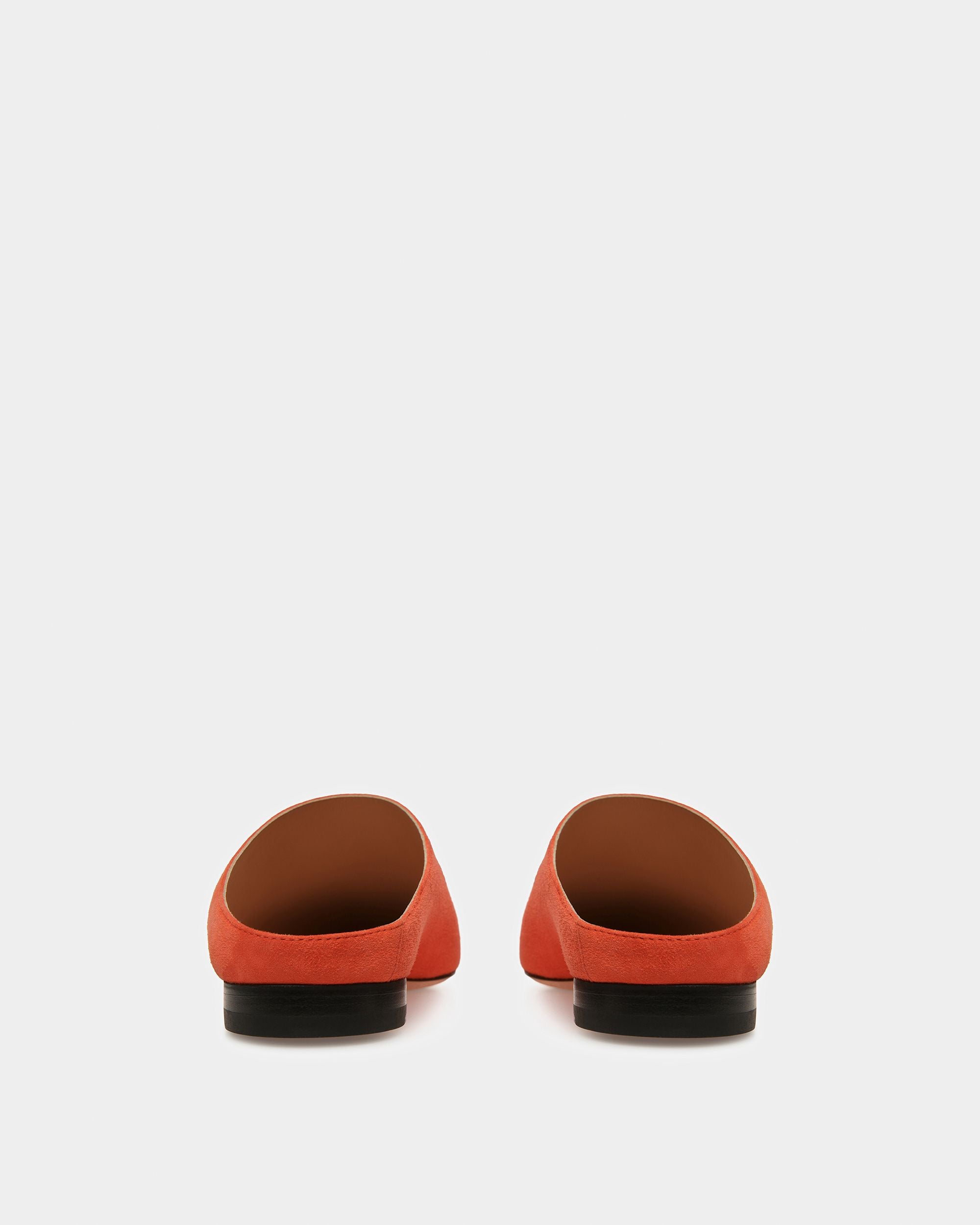 Nara Flache Pumps Aus Leder In Orange - Damen - Bally - 04