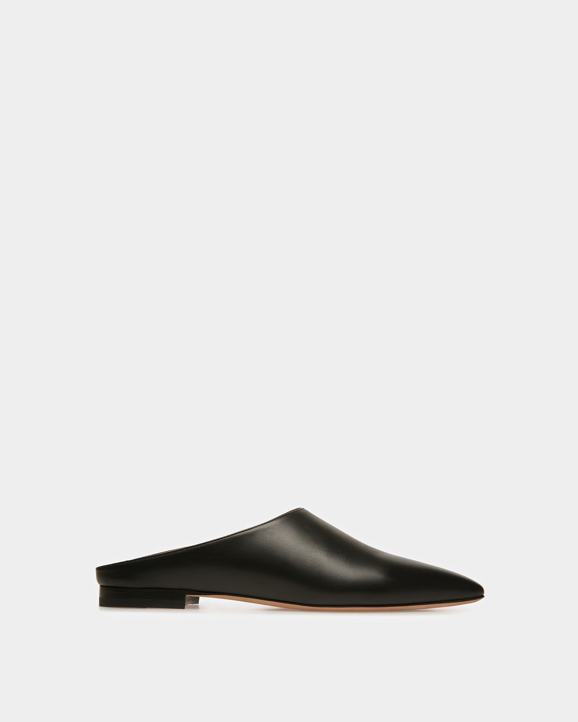 Nara Flache Pumps Aus Leder In Schwarz - Damen - Bally - 01