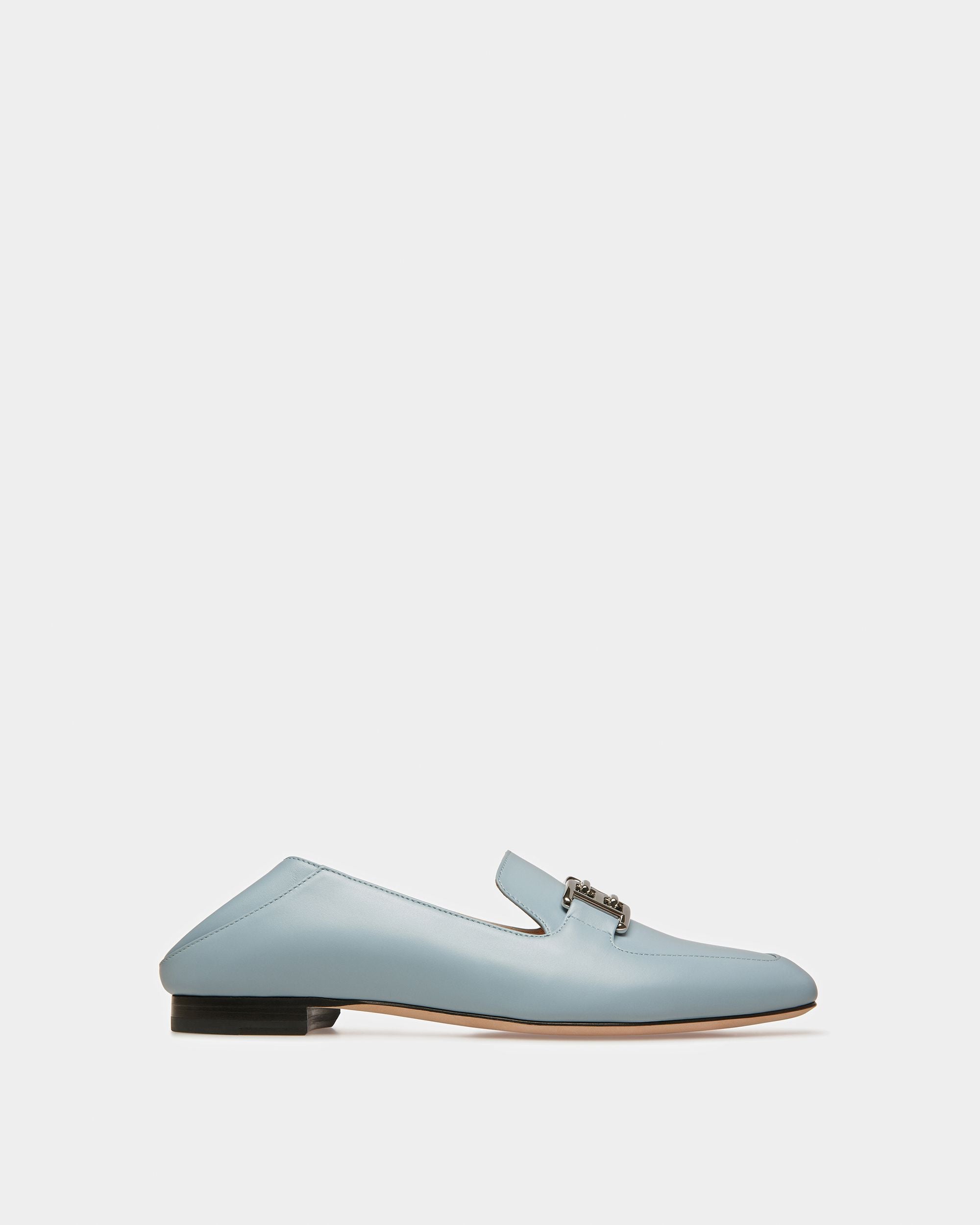 Ellah Leder-Loafer In Hellblau - Damen - Bally - 07
