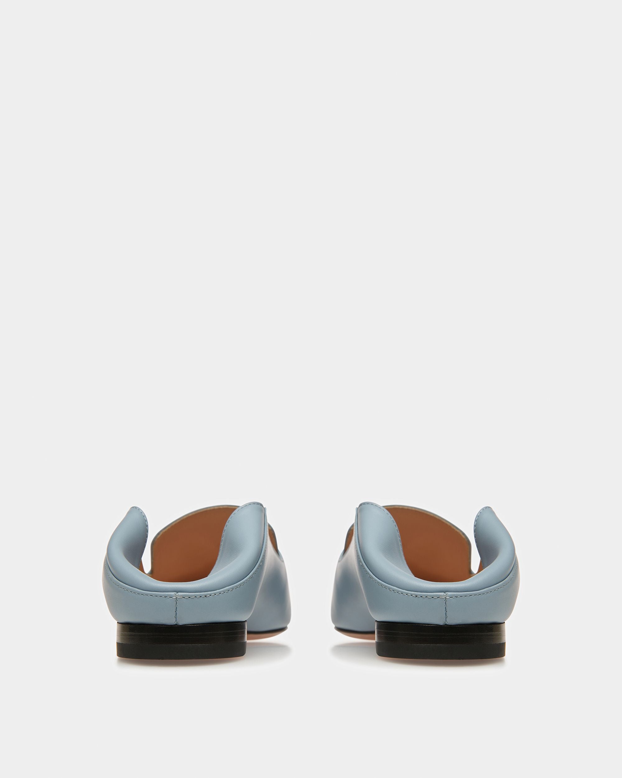 Ellah Leder-Loafer In Hellblau - Damen - Bally - 08