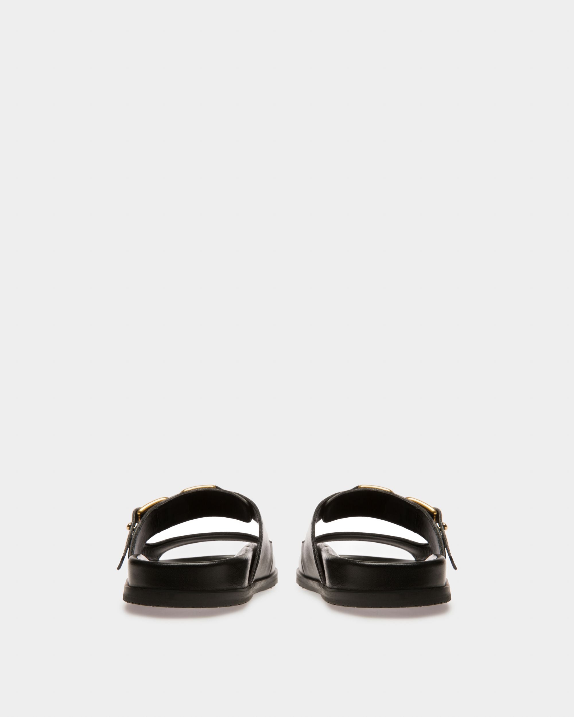 Emma Sandalen Aus Schwarzem Leder - Damen - Bally - 04