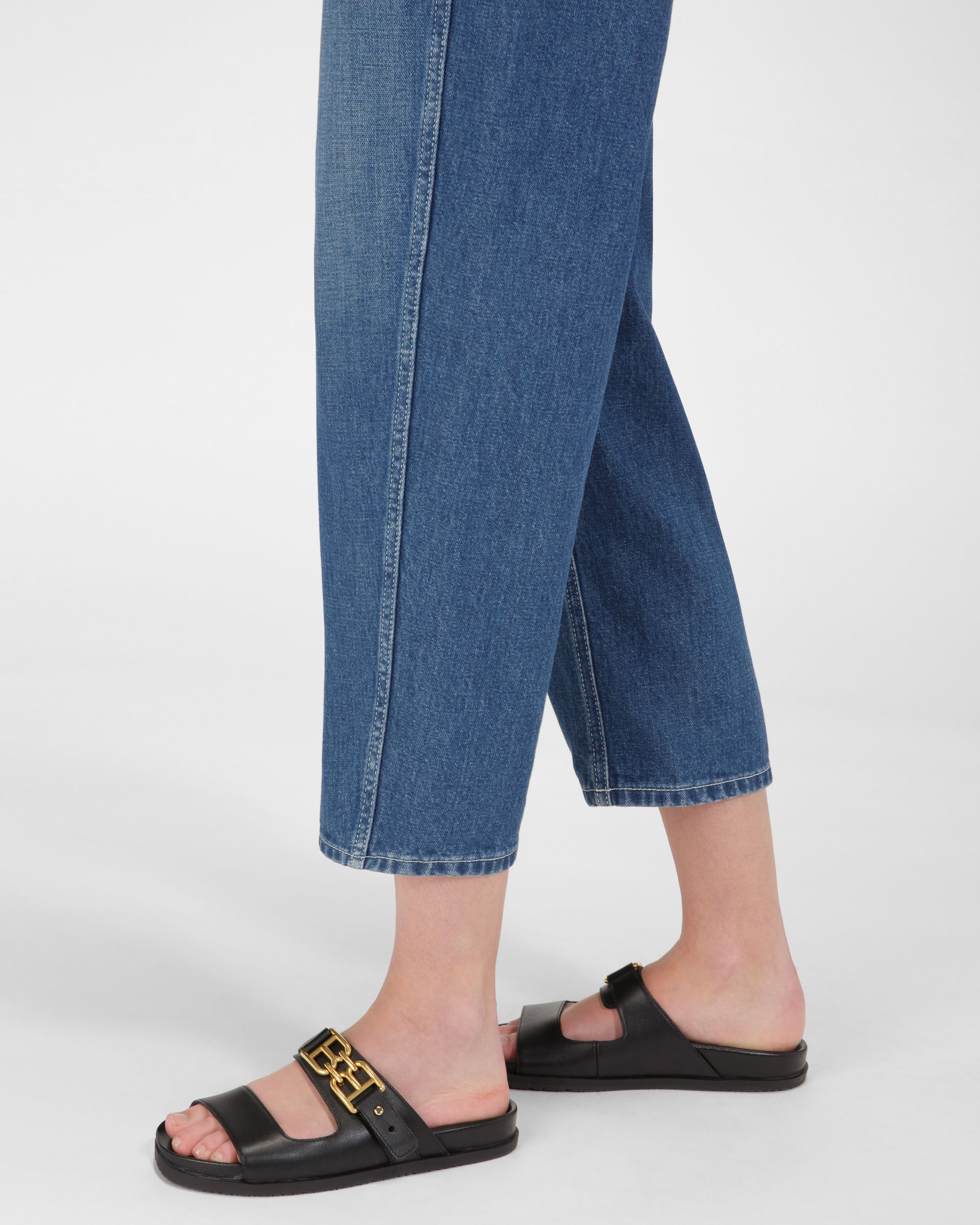 Emma Sandalen Aus Schwarzem Leder - Damen - Bally - 07