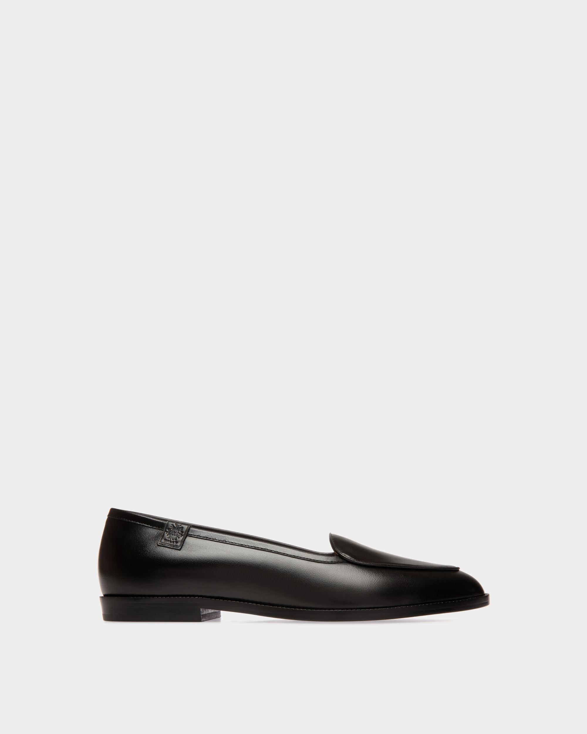 Zapato Plano Elite De Piel Negra - Mujer - Bally - 01