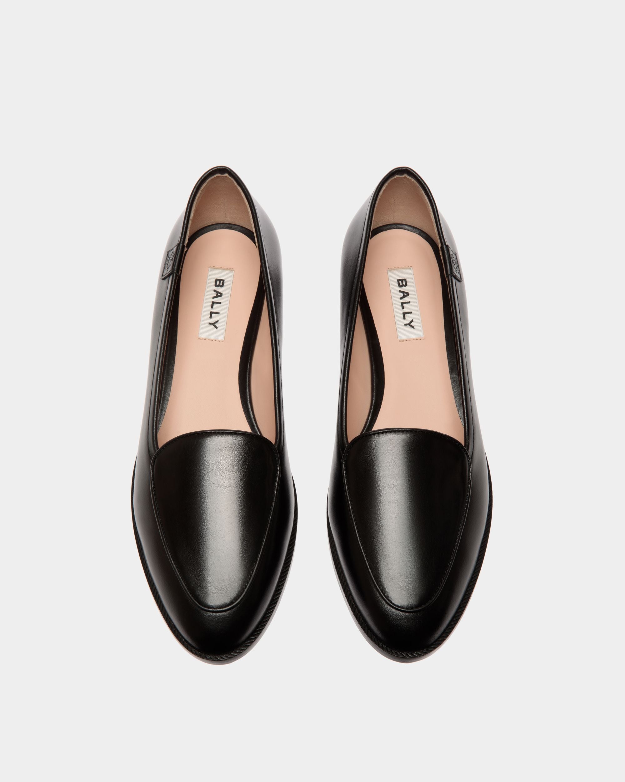 Ballerina Elite Aus Leder In Schwarz - Damen - Bally - 05